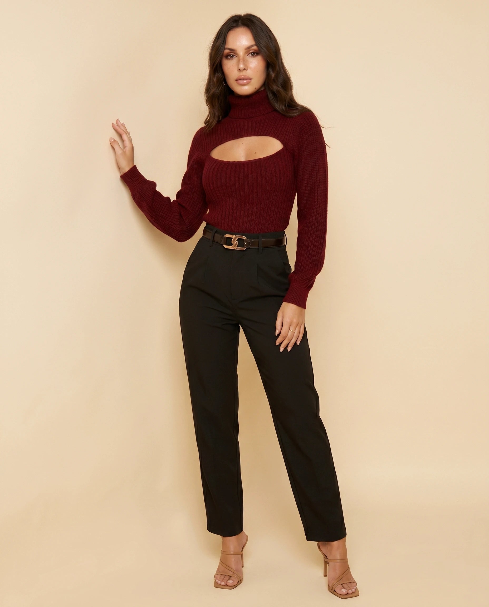 Merlot Sweater 2 angled
