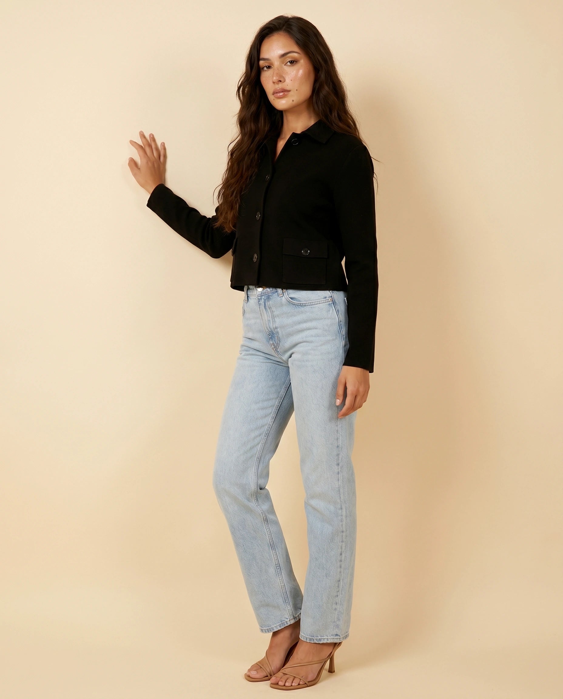 Noir Jacket angled