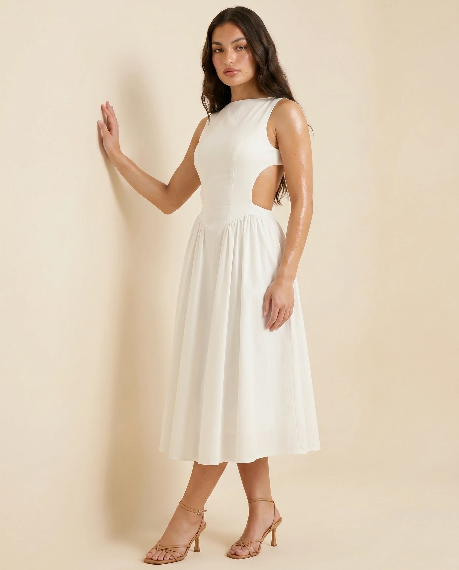 Elysia Midi Dress angled