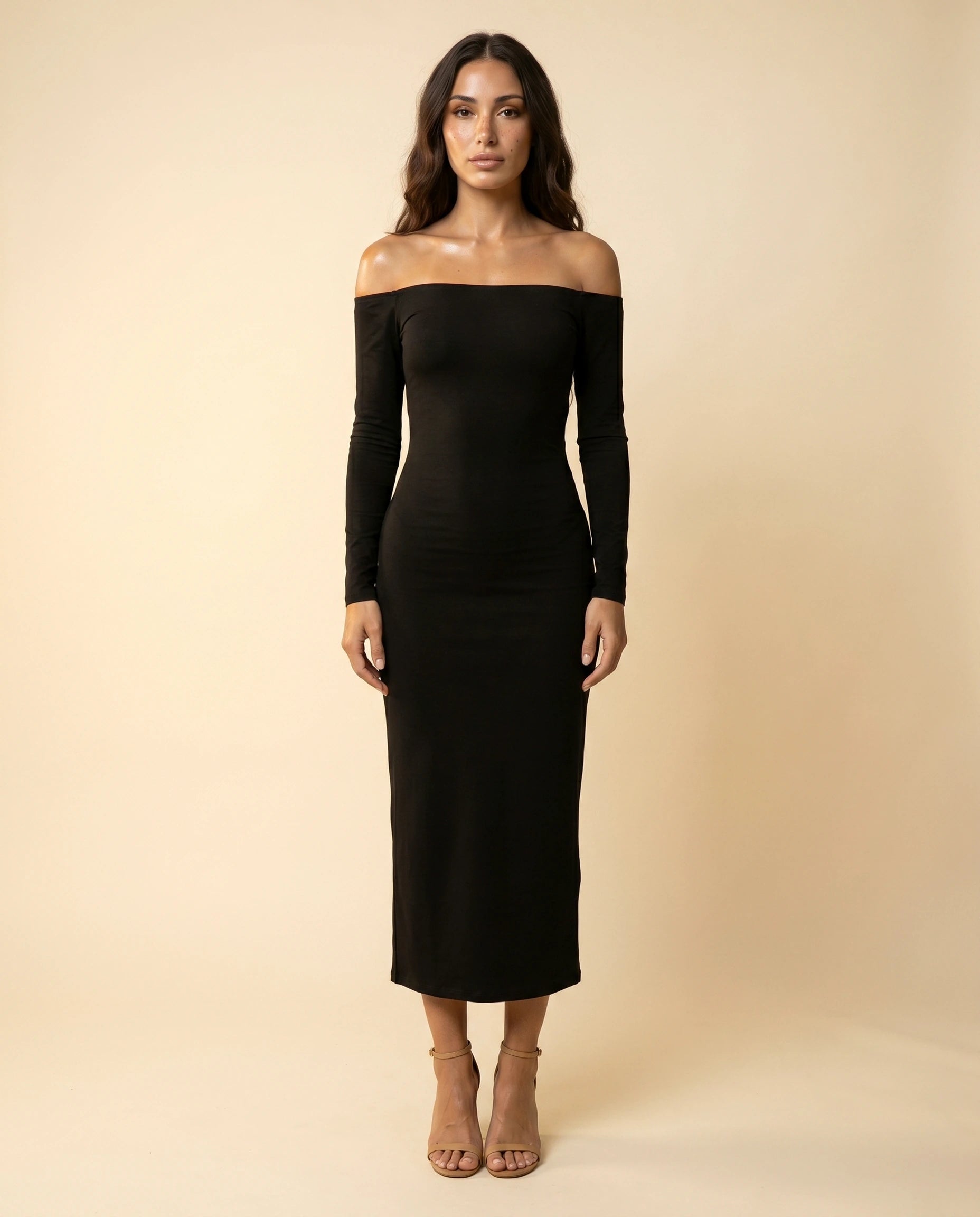 Nocturne Maxi Dress front