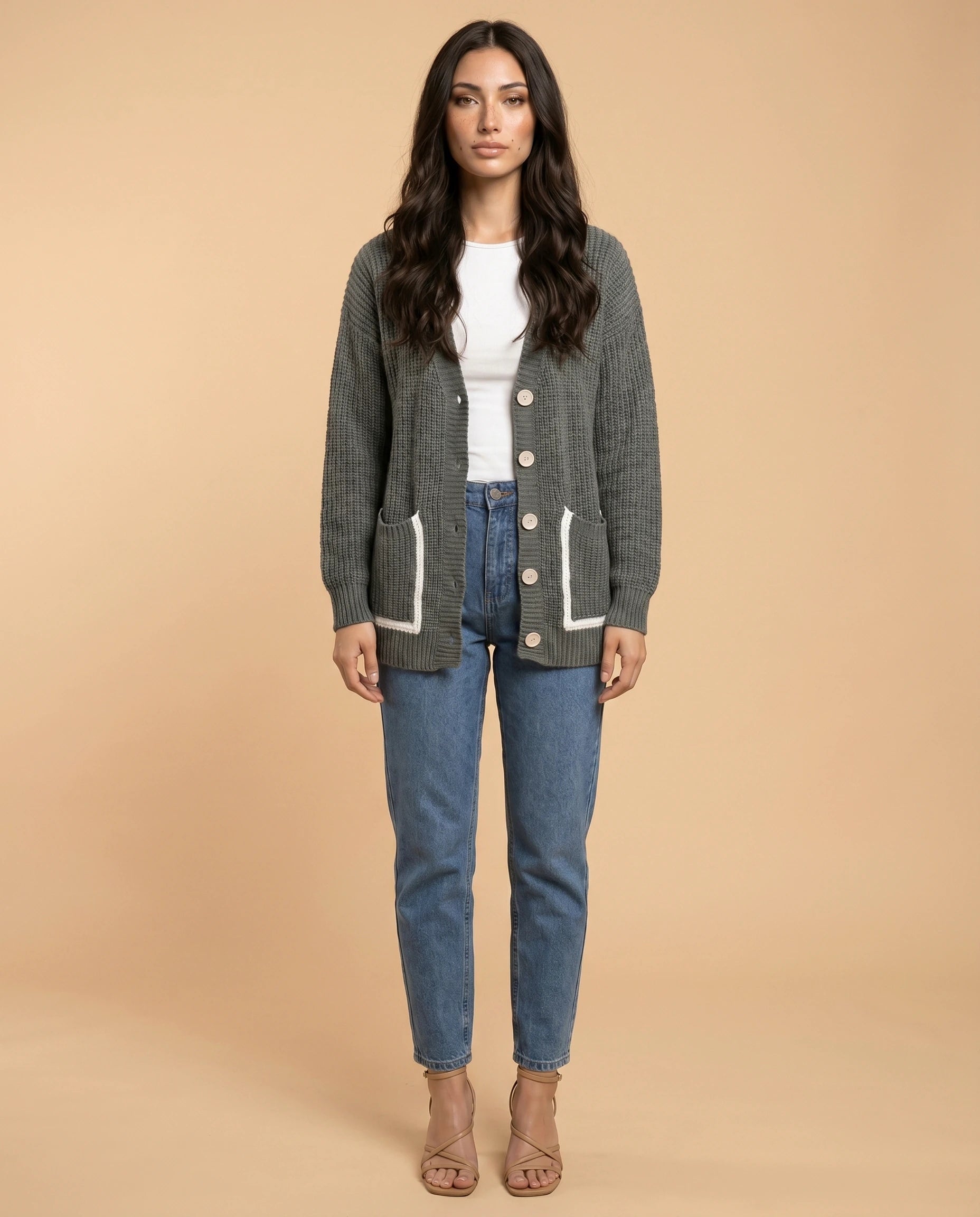 Linden Cardigan front | SKU: LC-48291-Gray-L-S2,LC-48291-Gray-M-S2,LC-48291-Gray-S-S2,LC-48291-Gray-XL-S2,LC-48291-Gray-XS-S2