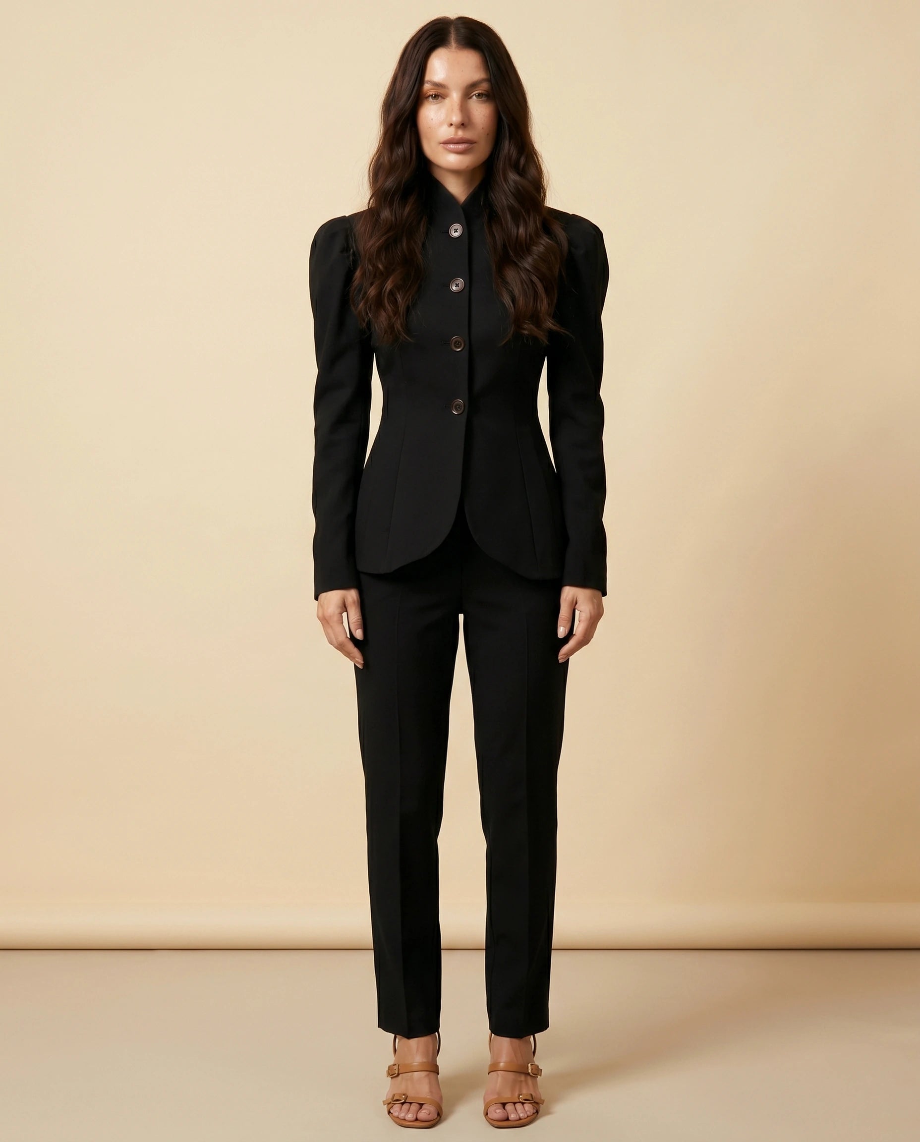 Noire Blazer front