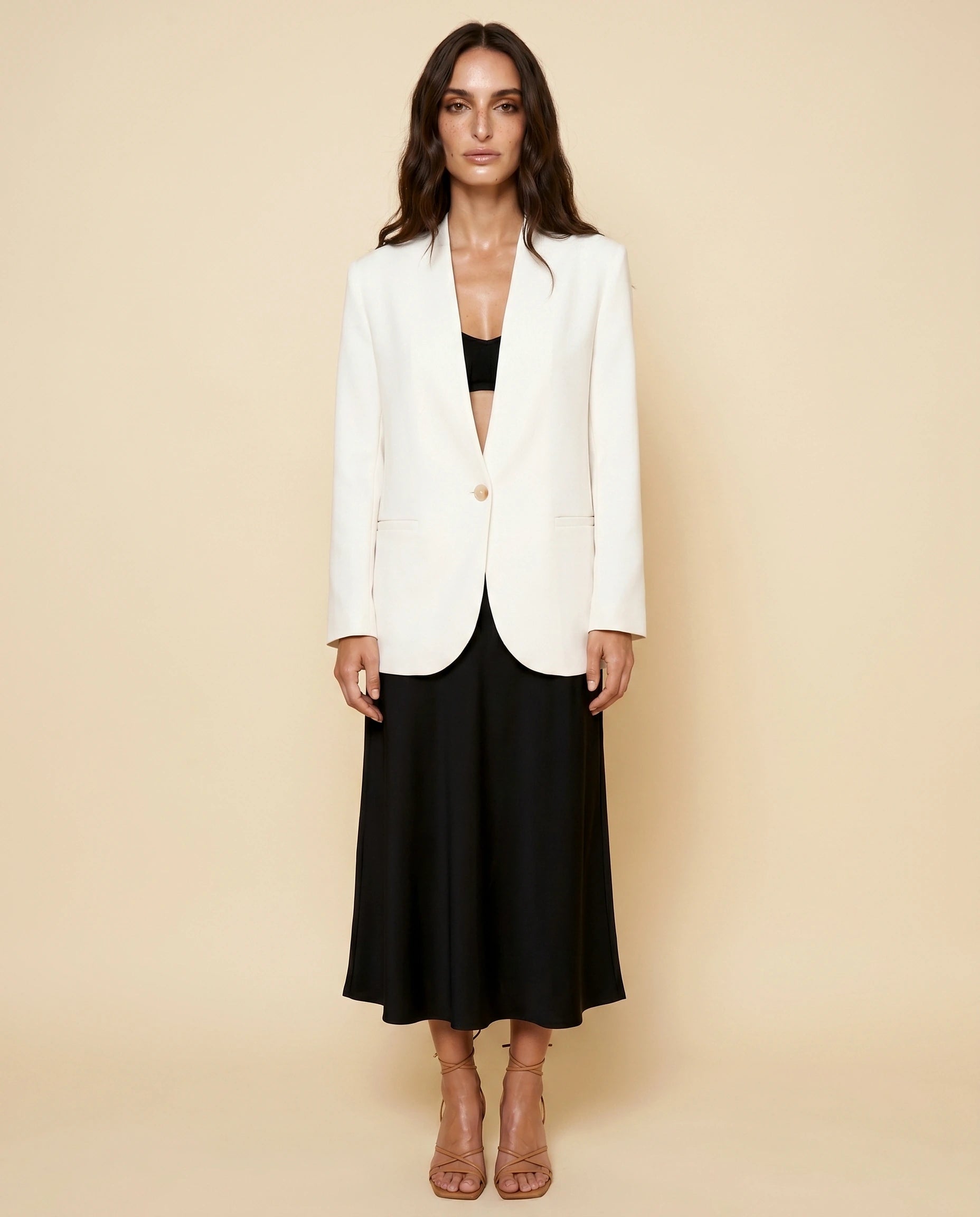 Alba Blazer front | SKU: AB-73195-white-L-S2,AB-73195-white-M-S2,AB-73195-white-S-S2,AB-73195-white-XL-S2,AB-73195-white-XS-S2