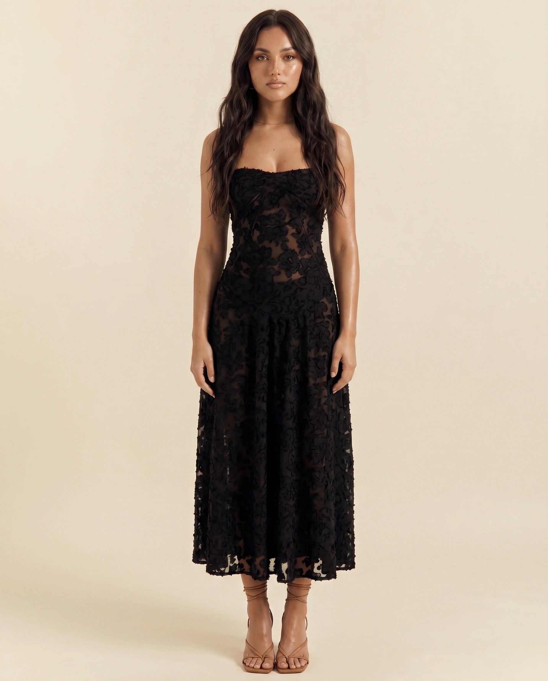 Nerina Maxi Dress front