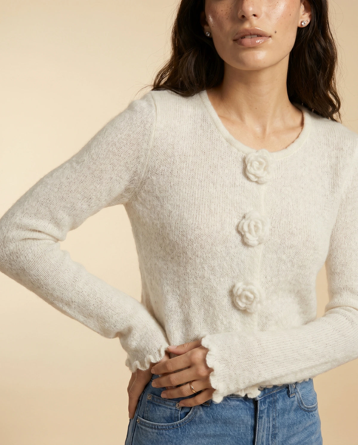 Provenza Cardigan 4201 detail | SKU: CC-48291-ivory-L-S2,CC-48291-ivory-M-S2,CC-48291-ivory-S-S2,CC-48291-ivory-XL-S2,CC-48291-ivory-XS-S2