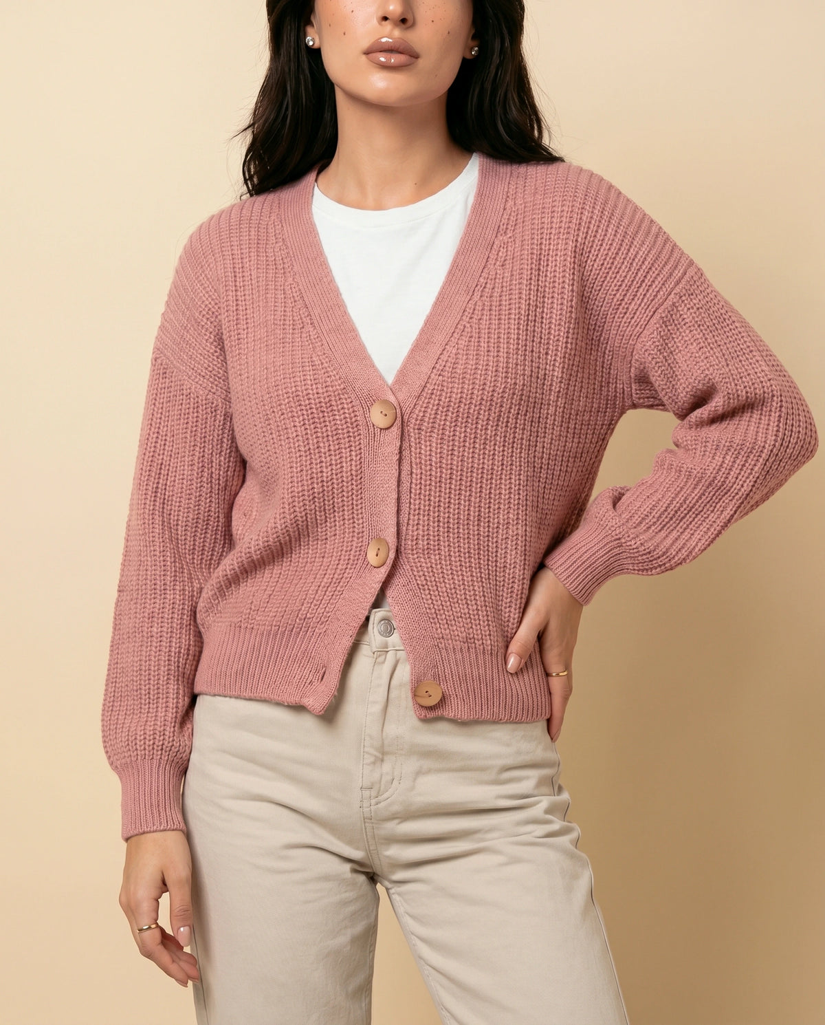 Blush Cardigan 11 detail | SKU: BC-57294-PINK-L-S2,BC-57294-PINK-M-S2,BC-57294-PINK-S-S2,BC-57294-PINK-XL-S2,BC-57294-PINK-XS-S2