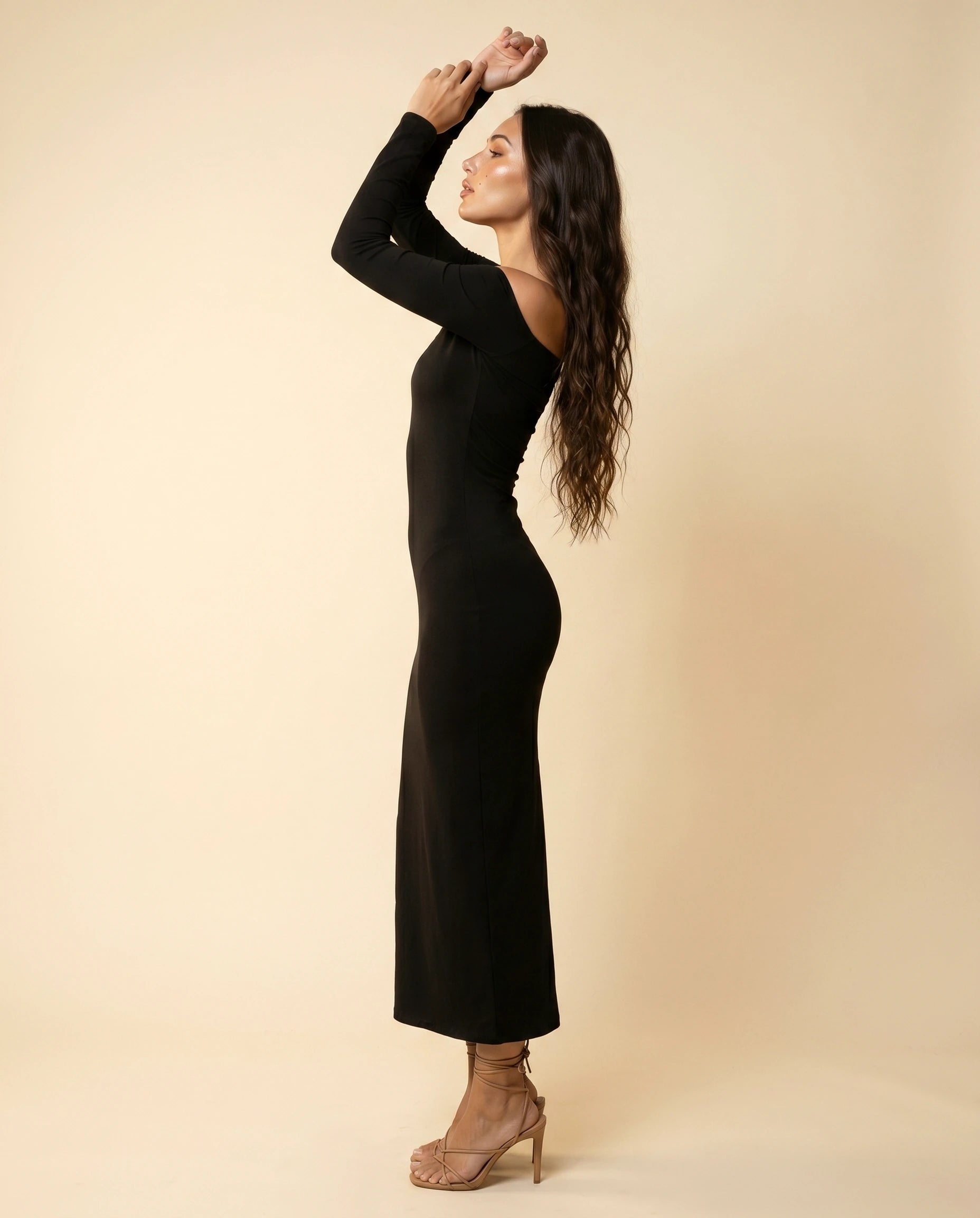 Nocturne Maxi Dress side