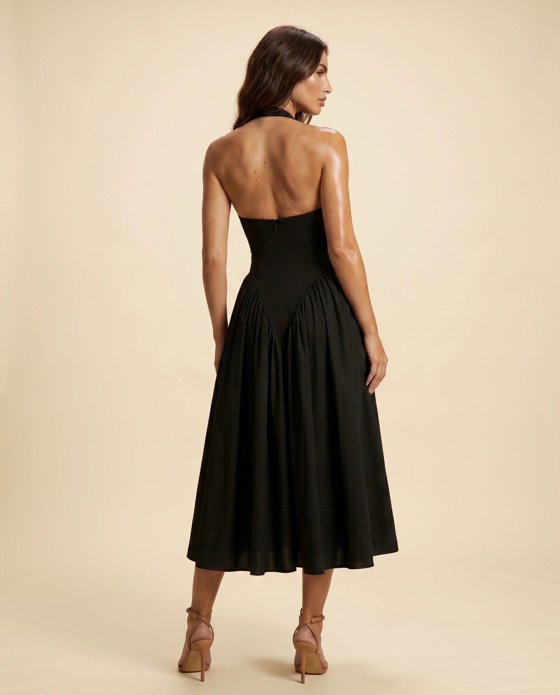 Forsythia Midi Dress 2445 back