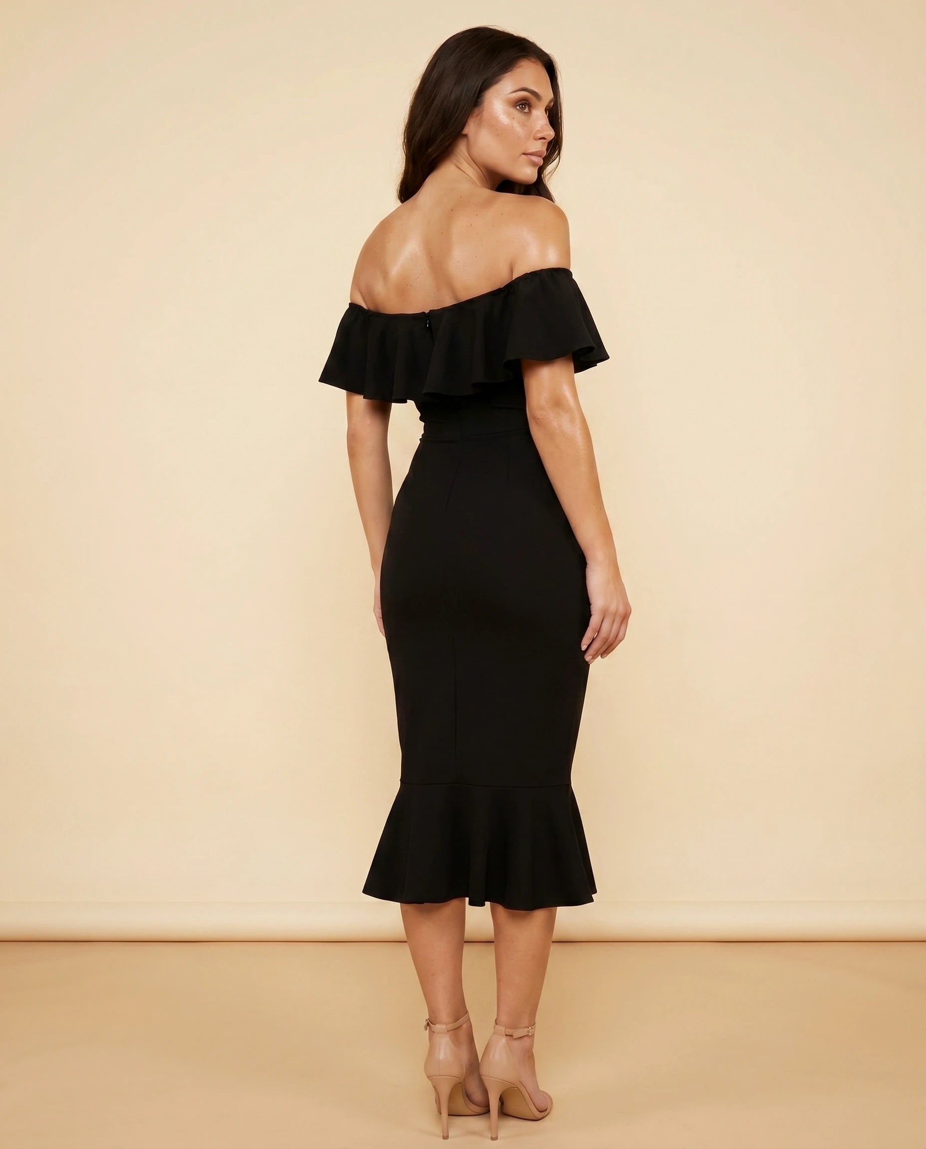 Noirea Midi Dress back