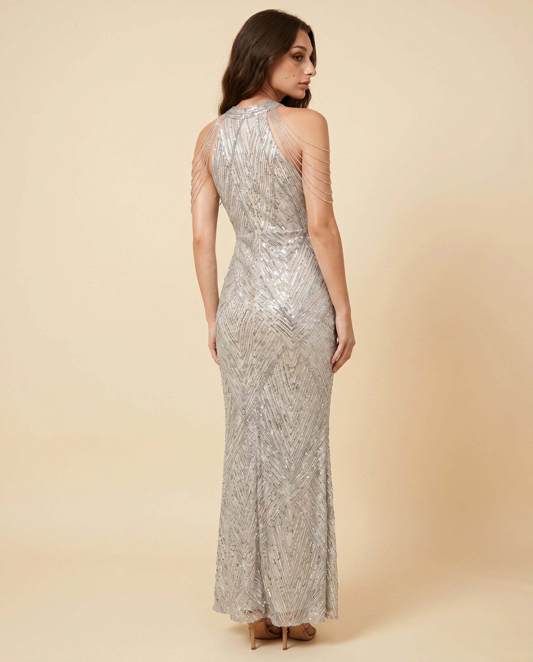 Luxe Maxi Dress back