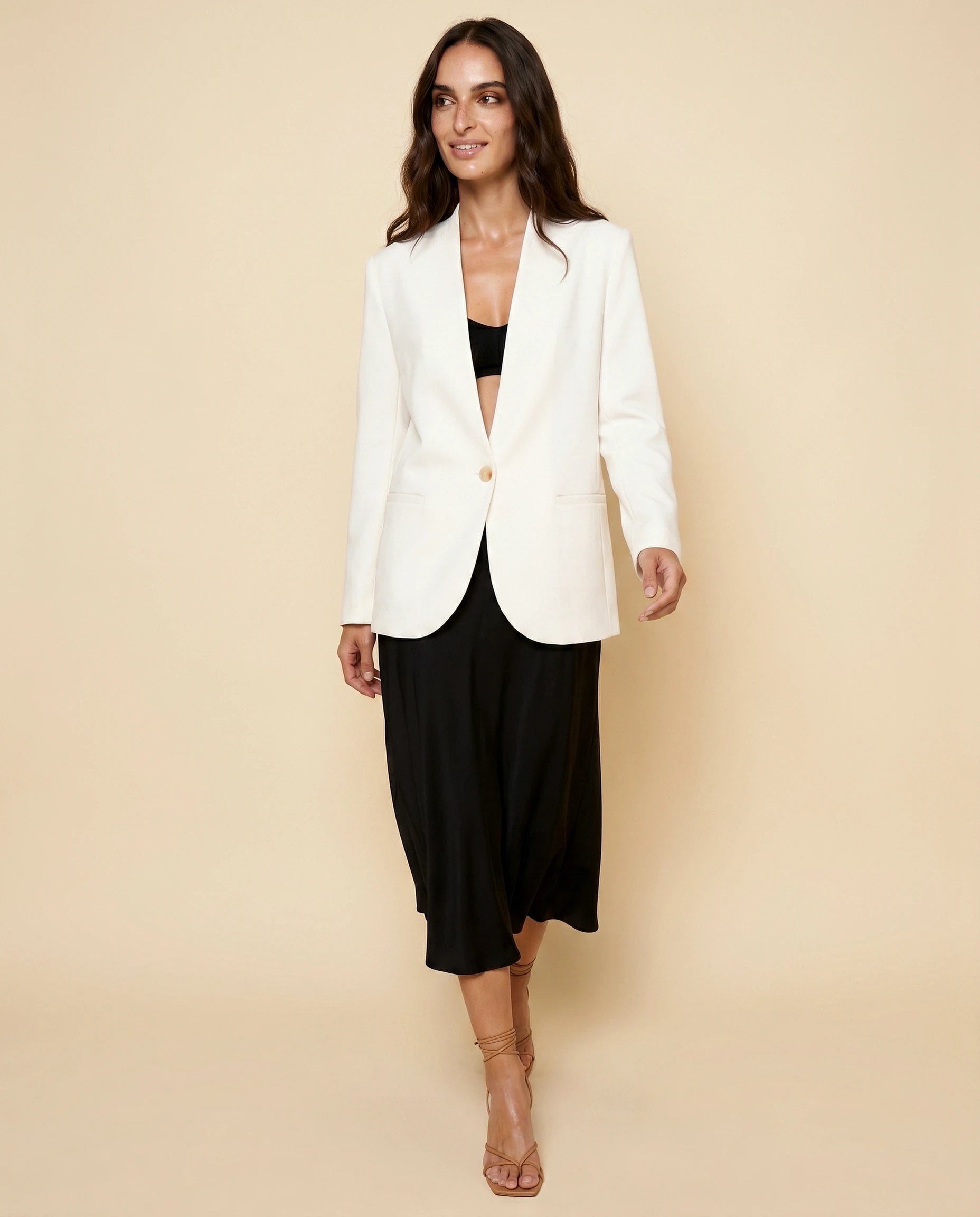 Alba Blazer lifestyle | SKU: AB-73195-white-L-S2,AB-73195-white-M-S2,AB-73195-white-S-S2,AB-73195-white-XL-S2,AB-73195-white-XS-S2