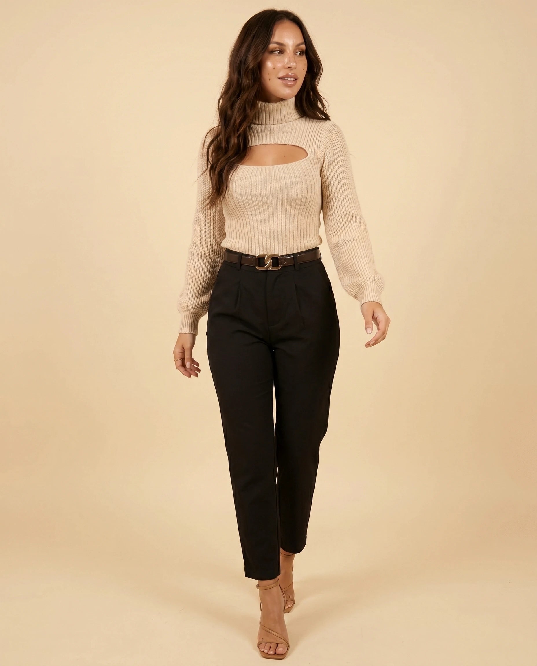 Ivory Sweater 8 — walking lifestyle