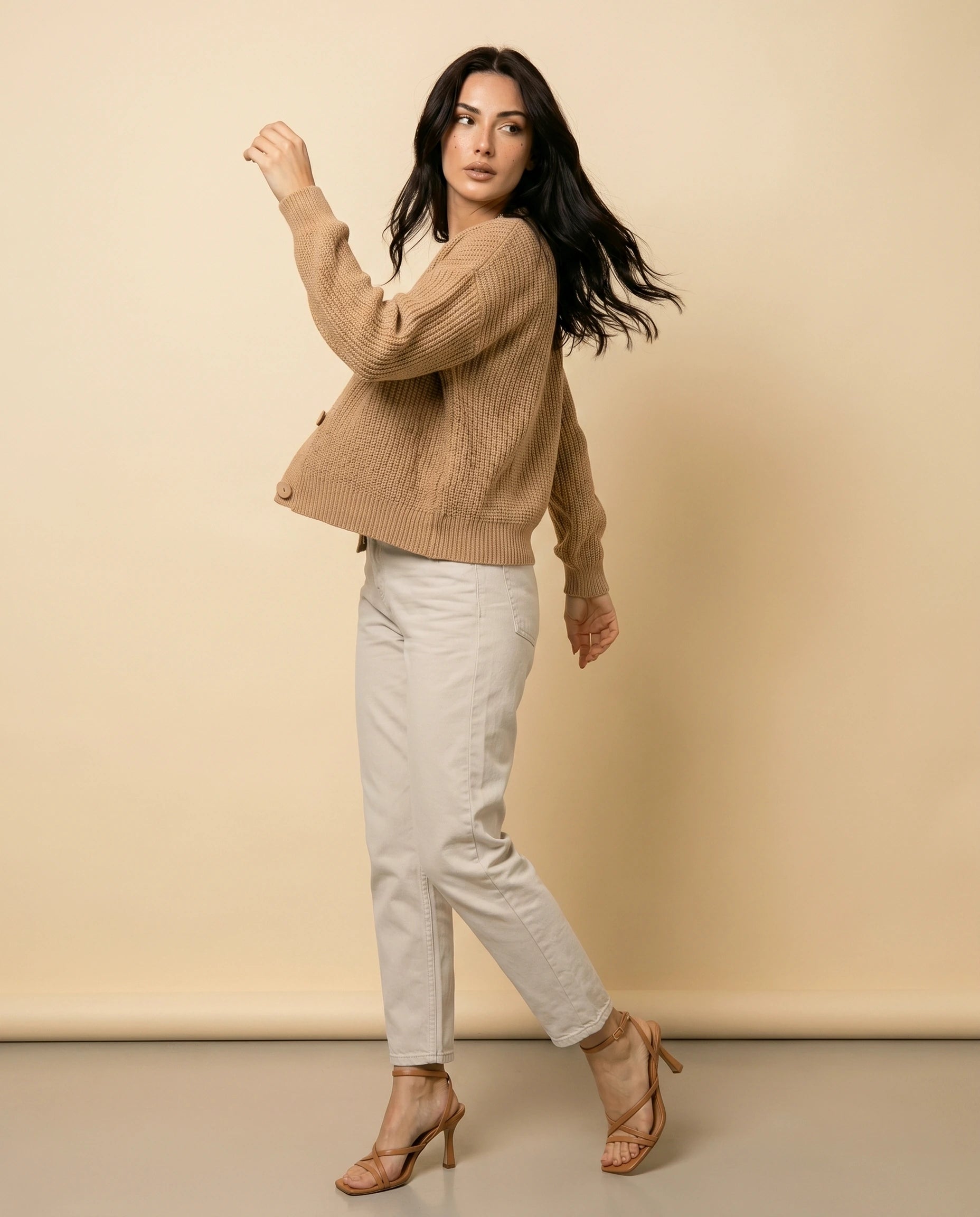Saffron Cardigan 1 finale