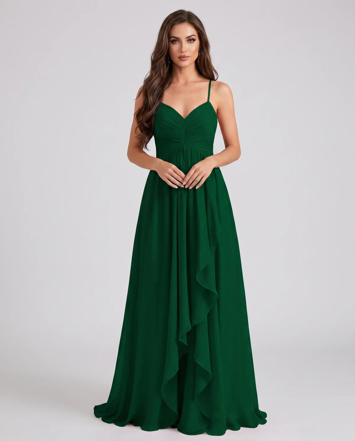 Adelaide Maxi Dress — Emerald