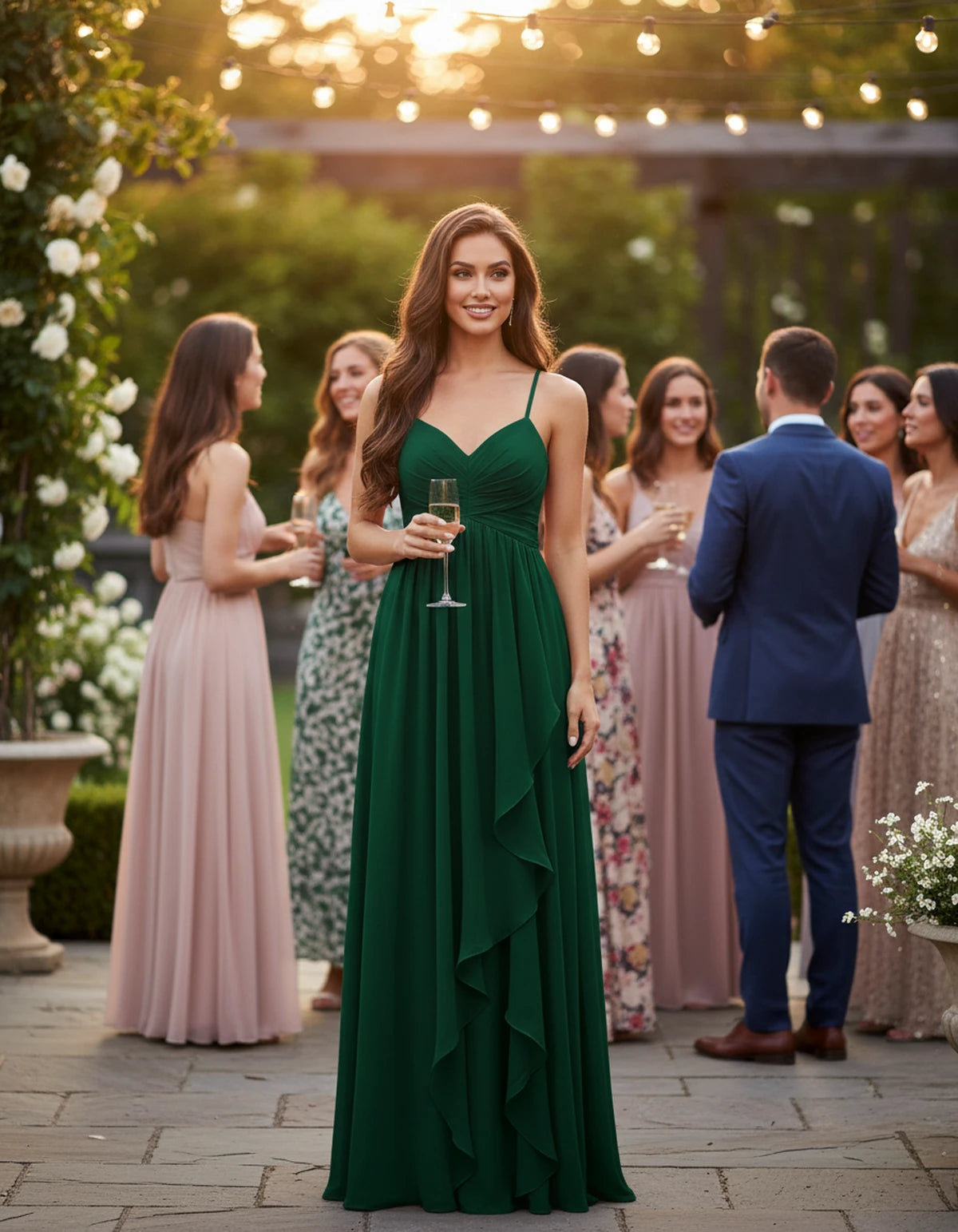 Adelaide Maxi Dress — Emerald | SKU: SD-89585-emerald-2,SD-89585-emerald-4,SD-89585-emerald-6,SD-89585-emerald-8,SD-89585-emerald-10,SD-89585-emerald-12,SD-89585-emerald-14,SD-89585-emerald-16,SD-89585-emerald-16W,SD-89585-emerald-18W,SD-89585-emerald-20W,SD-89585-emerald-22W