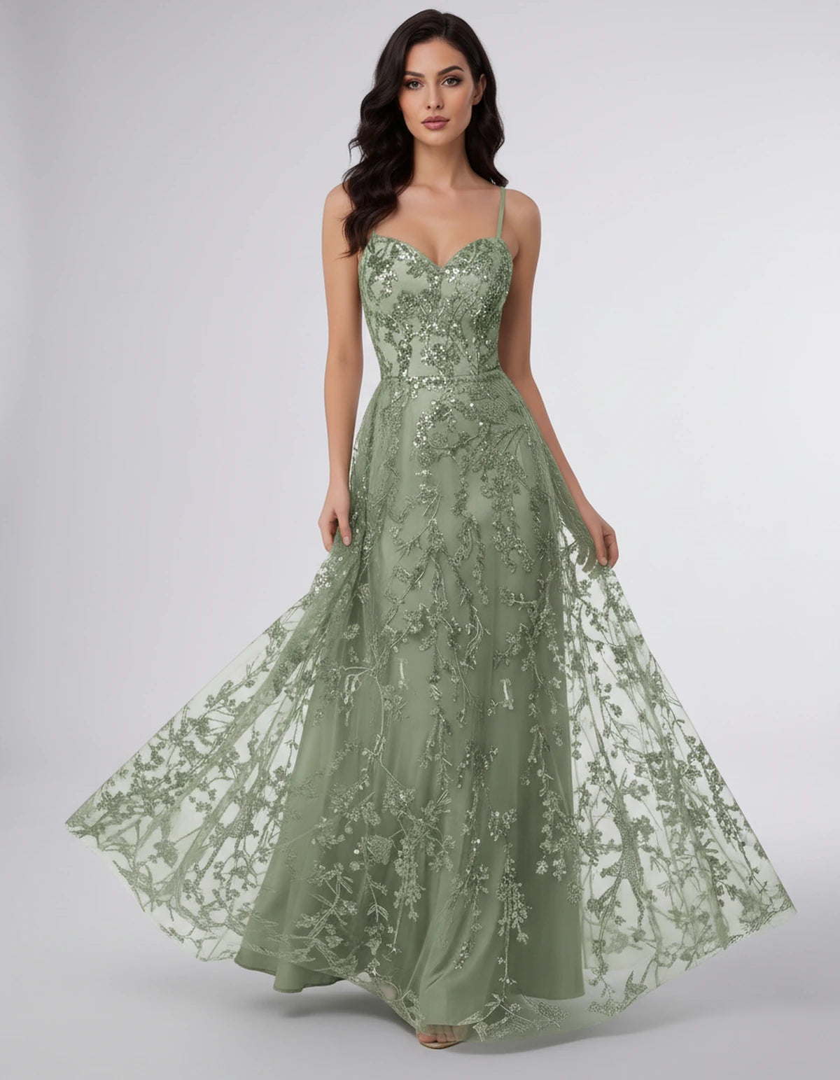 Adriana Maxi Dress — Dusty Green | SKU: SD-11659-dustygreen-2,SD-11659-dustygreen-4,SD-11659-dustygreen-6,SD-11659-dustygreen-8,SD-11659-dustygreen-10,SD-11659-dustygreen-12,SD-11659-dustygreen-14,SD-11659-dustygreen-16,SD-11659-dustygreen-16W,SD-11659-dustygreen-18W,SD-11659-dustygreen-20W,SD-11659-dustygreen-22W