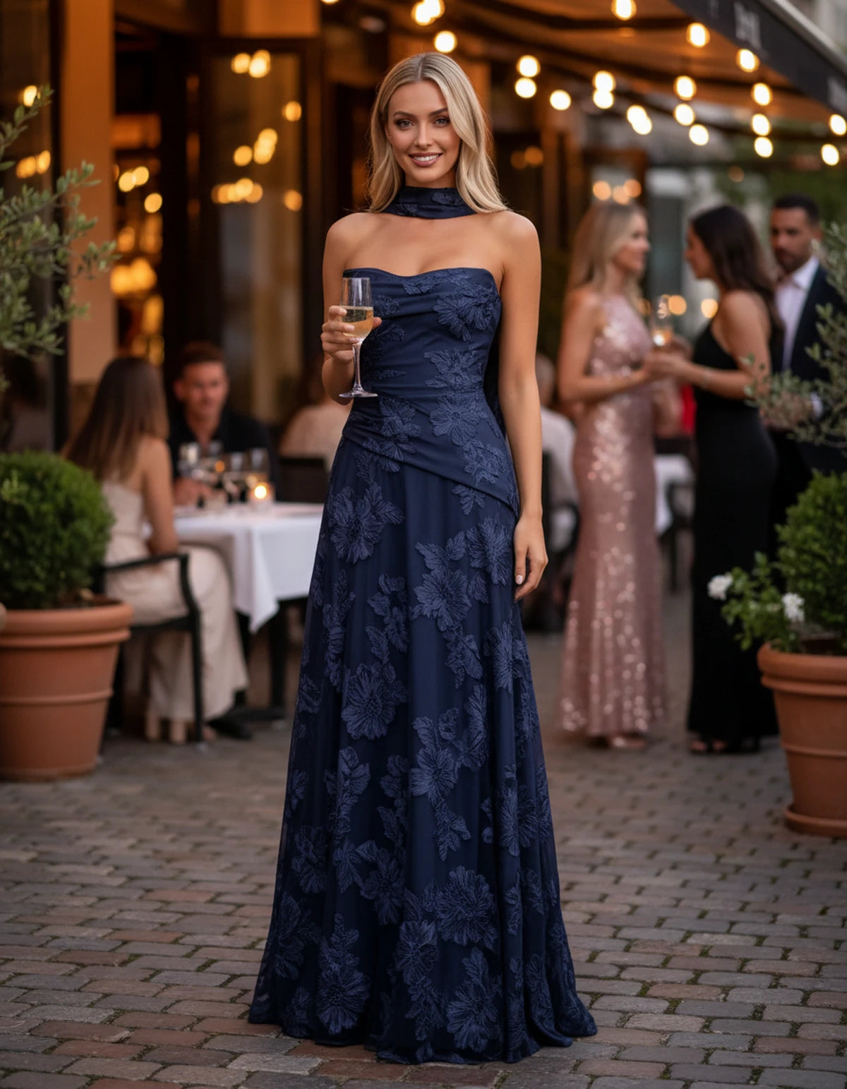 Alcyone Maxi Dress — Navy | SKU: SD-14622-navy-2,SD-14622-navy-4,SD-14622-navy-6,SD-14622-navy-8,SD-14622-navy-10,SD-14622-navy-12,SD-14622-navy-14,SD-14622-navy-16,SD-14622-navy-16W,SD-14622-navy-18W,SD-14622-navy-20W,SD-14622-navy-22W