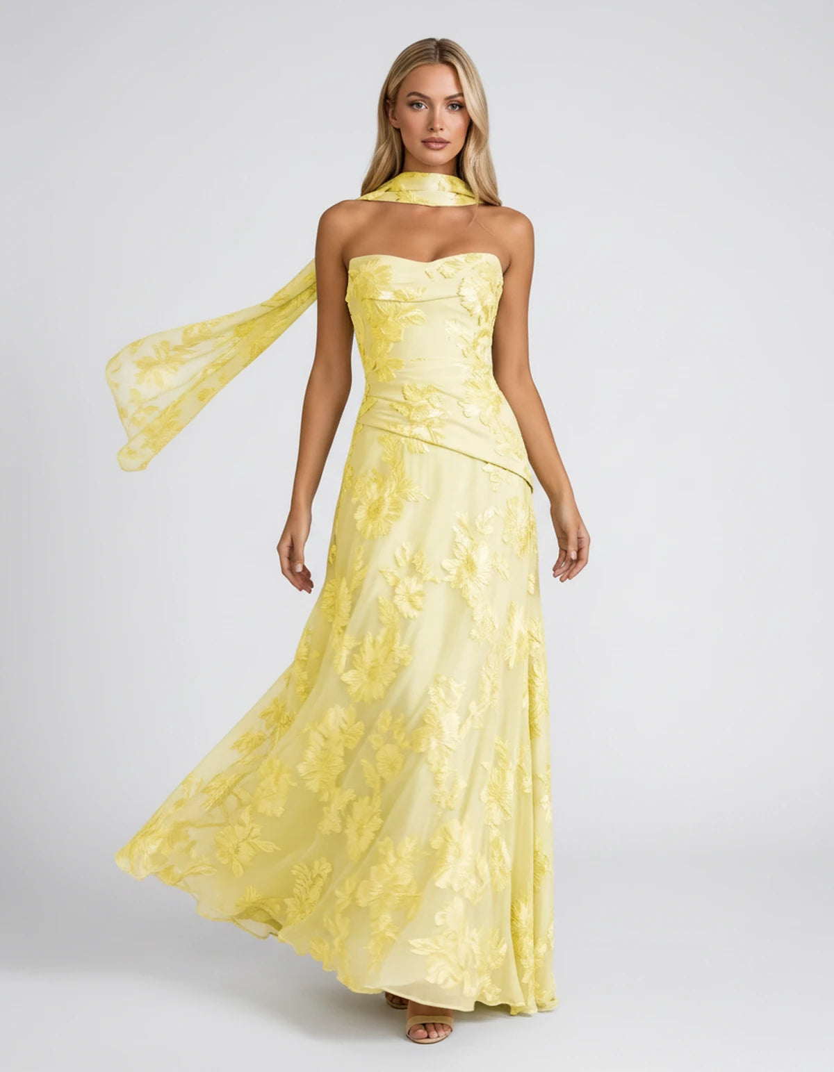 Alcyone Maxi Dress — Yellow | SKU: SD-14622-yellow-2,SD-14622-yellow-4,SD-14622-yellow-6,SD-14622-yellow-8,SD-14622-yellow-10,SD-14622-yellow-12,SD-14622-yellow-14,SD-14622-yellow-16,SD-14622-yellow-16W,SD-14622-yellow-18W,SD-14622-yellow-20W,SD-14622-yellow-22W