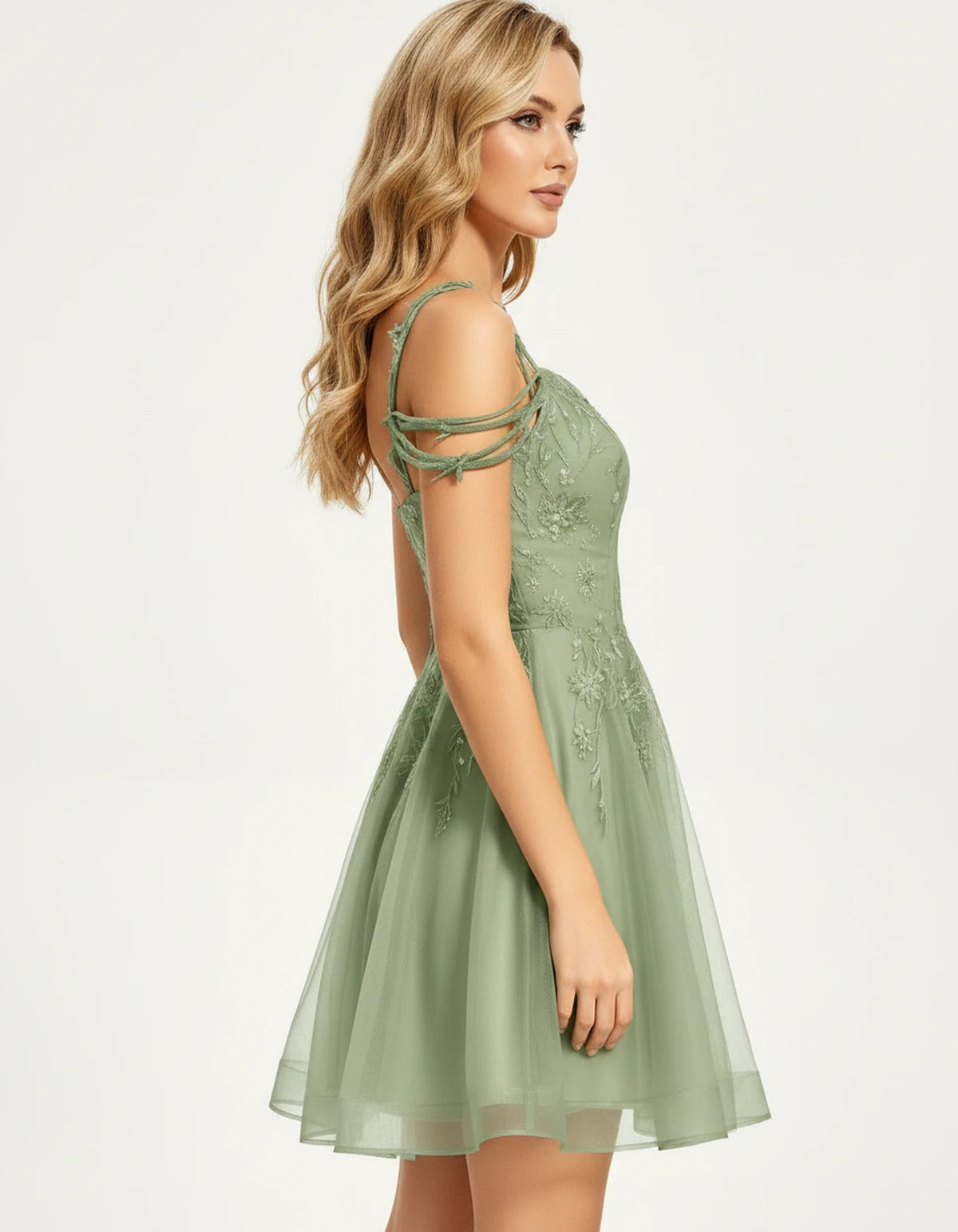 Alessia Mini Dress — Sage | SKU: SD-31886-sage-2,SD-31886-sage-4,SD-31886-sage-8,SD-31886-sage-20 Plus,SD-31886-sage-6,SD-31886-sage-10,SD-31886-sage-12,SD-31886-sage-18 Plus,SD-31886-sage-16,SD-31886-sage-22 Plus,SD-31886-sage-14,SD-31886-sage-16 Plus