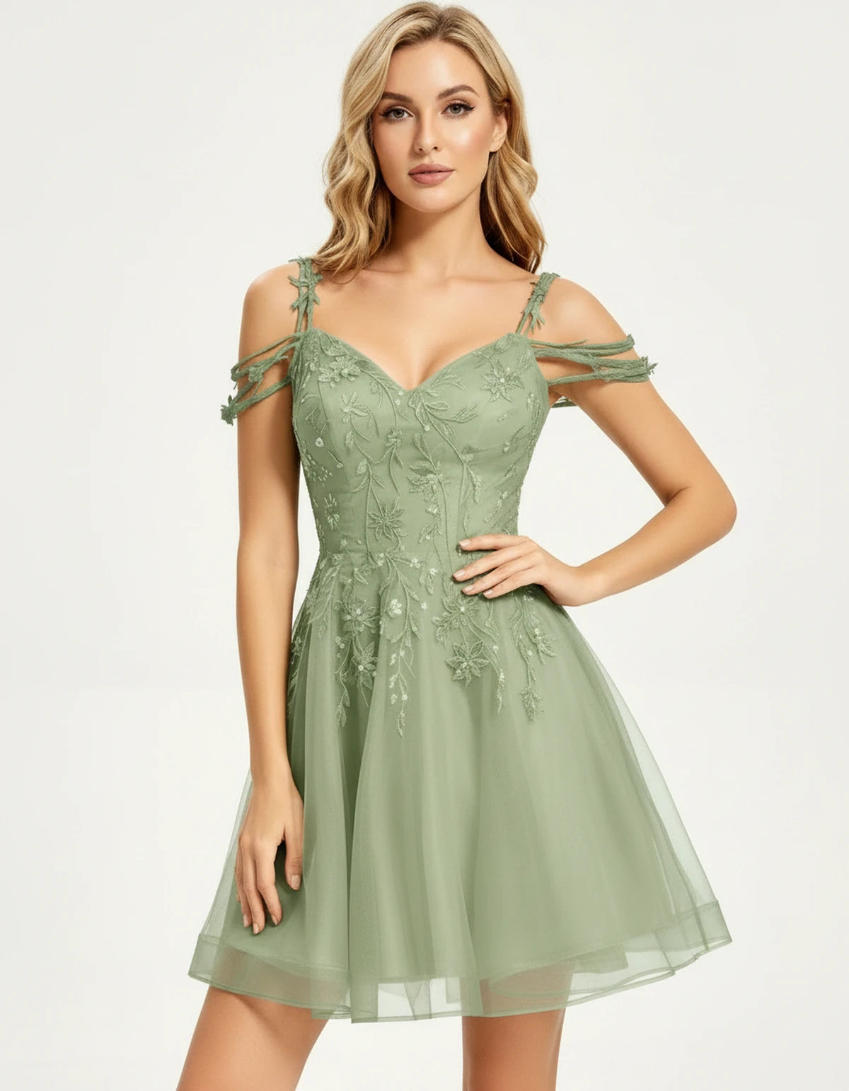 Alessia Mini Dress — Sage | SKU: SD-31886-sage-2,SD-31886-sage-4,SD-31886-sage-8,SD-31886-sage-20 Plus,SD-31886-sage-6,SD-31886-sage-10,SD-31886-sage-12,SD-31886-sage-18 Plus,SD-31886-sage-16,SD-31886-sage-22 Plus,SD-31886-sage-14,SD-31886-sage-16 Plus