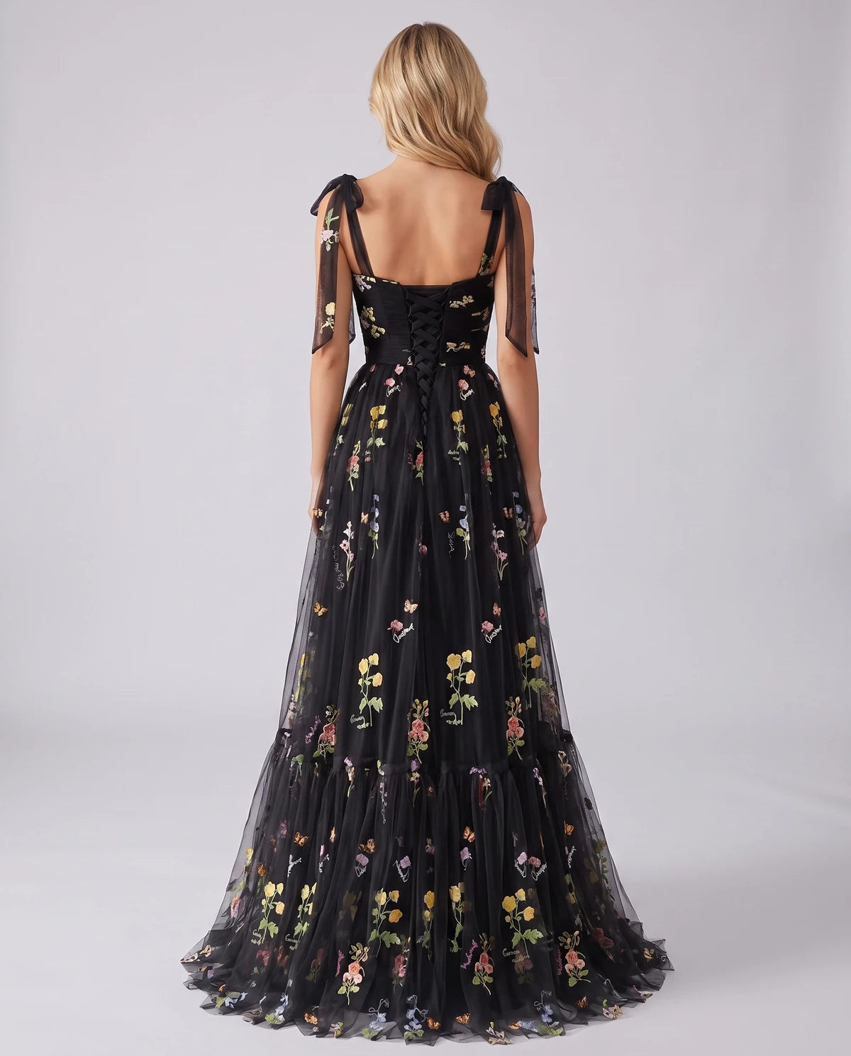 Almeria Maxi Dress — Black | SKU: SD-25158-black-2,SD-25158-black-4,SD-25158-black-6,SD-25158-black-8,SD-25158-black-10,SD-25158-black-12,SD-25158-black-14,SD-25158-black-16,SD-25158-black-16W,SD-25158-black-18W,SD-25158-black-20W,SD-25158-black-22W