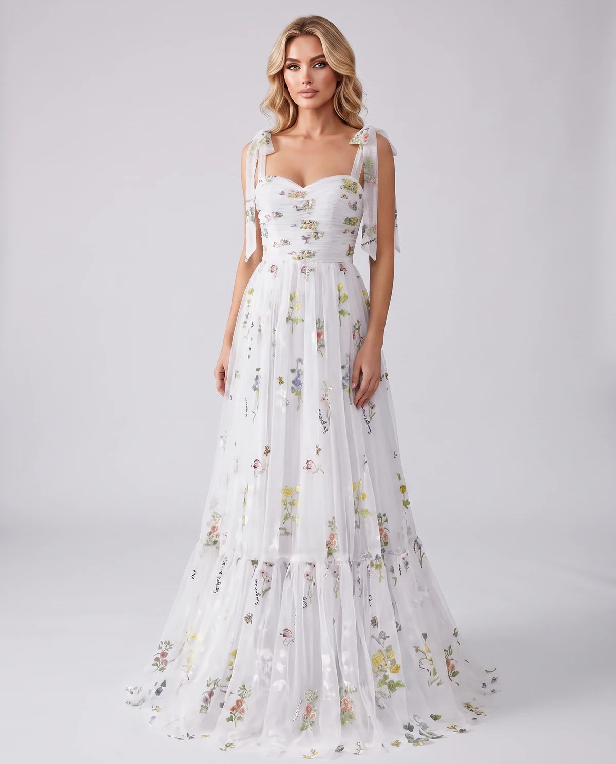 Almeria Maxi Dress — White