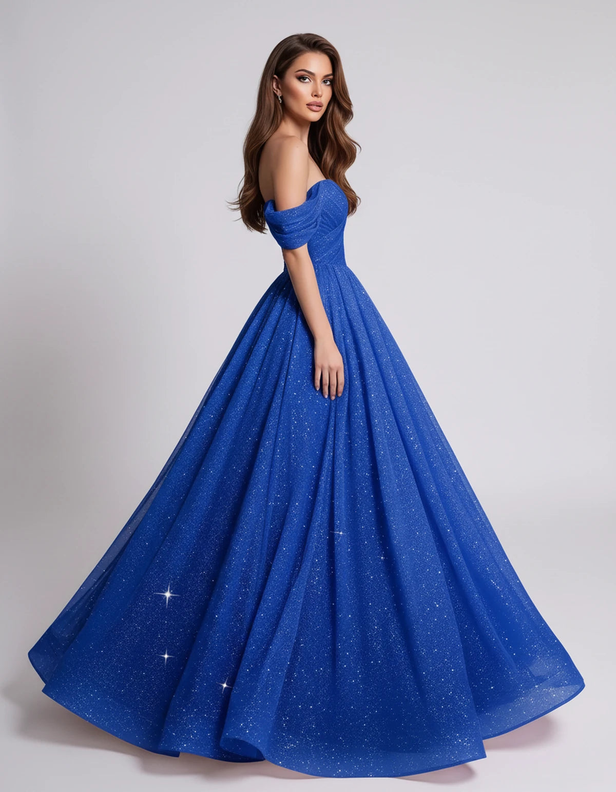 Alouette Maxi Dress — Blue | SKU: SD-19817-blue-2,SD-19817-blue-4,SD-19817-blue-6,SD-19817-blue-8,SD-19817-blue-10,SD-19817-blue-12,SD-19817-blue-14,SD-19817-blue-16,SD-19817-blue-16W,SD-19817-blue-18W,SD-19817-blue-20W,SD-19817-blue-22W