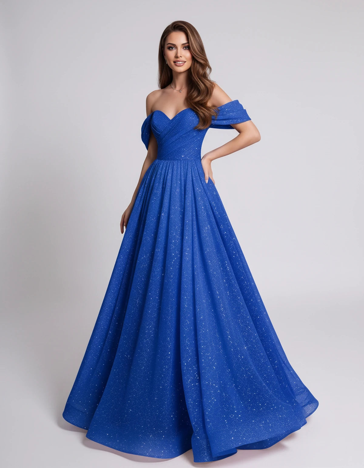 Alouette Maxi Dress — Blue | SKU: SD-19817-blue-2,SD-19817-blue-4,SD-19817-blue-6,SD-19817-blue-8,SD-19817-blue-10,SD-19817-blue-12,SD-19817-blue-14,SD-19817-blue-16,SD-19817-blue-16W,SD-19817-blue-18W,SD-19817-blue-20W,SD-19817-blue-22W