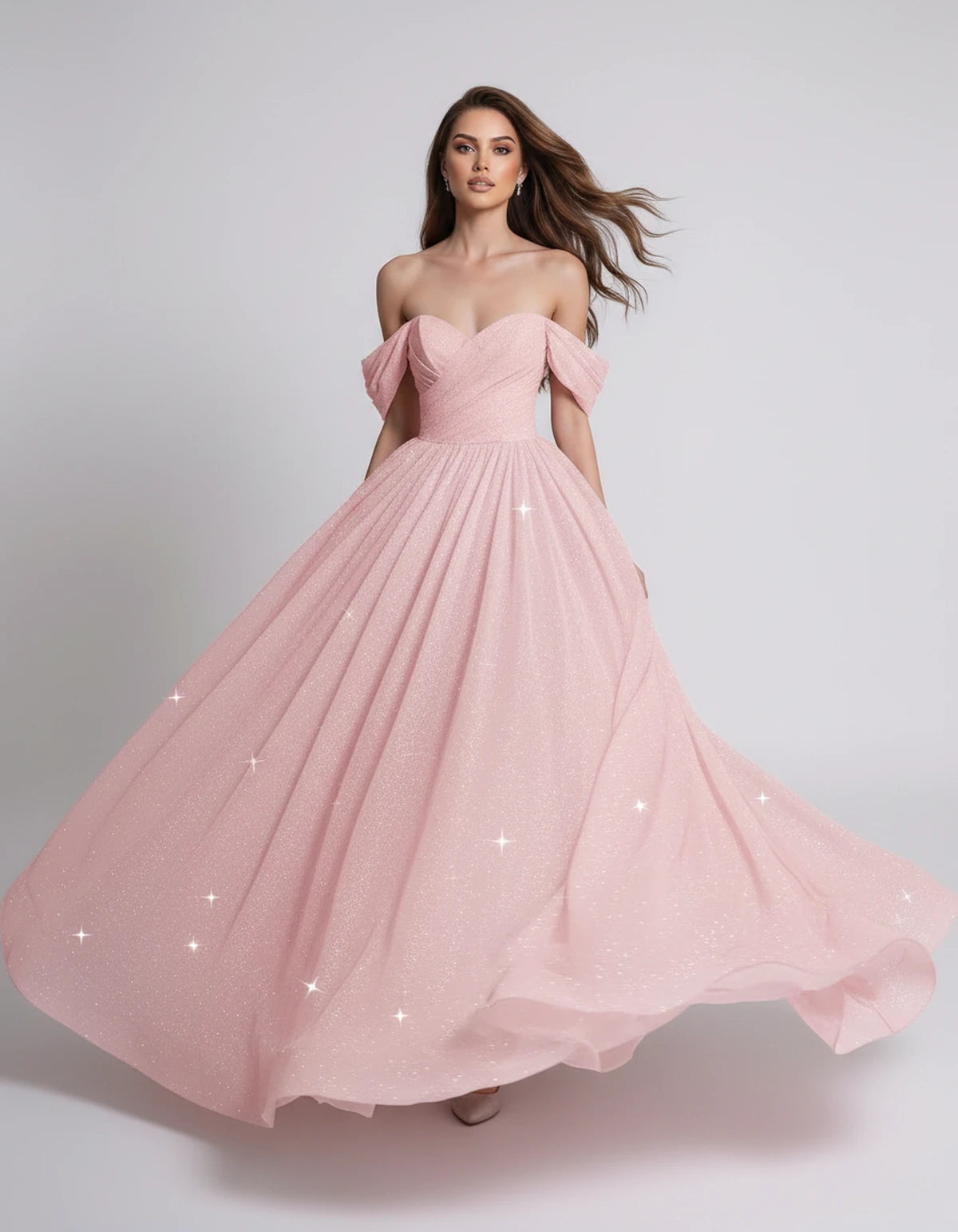 Alouette Maxi Dress — Pink | SKU: SD-19817-pink-2,SD-19817-pink-4,SD-19817-pink-6,SD-19817-pink-8,SD-19817-pink-10,SD-19817-pink-12,SD-19817-pink-14,SD-19817-pink-16,SD-19817-pink-16W,SD-19817-pink-18W,SD-19817-pink-20W,SD-19817-pink-22W