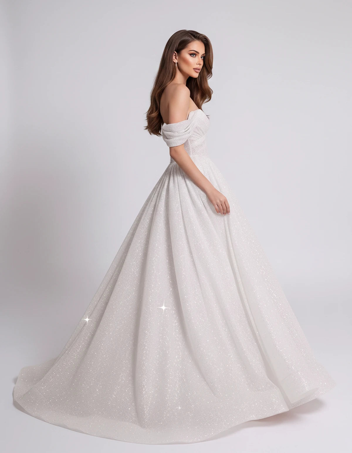 Alouette Maxi Dress — White | SKU: SD-19817-white-2,SD-19817-white-4,SD-19817-white-6,SD-19817-white-8,SD-19817-white-10,SD-19817-white-12,SD-19817-white-14,SD-19817-white-16,SD-19817-white-16W,SD-19817-white-18W,SD-19817-white-20W,SD-19817-white-22W