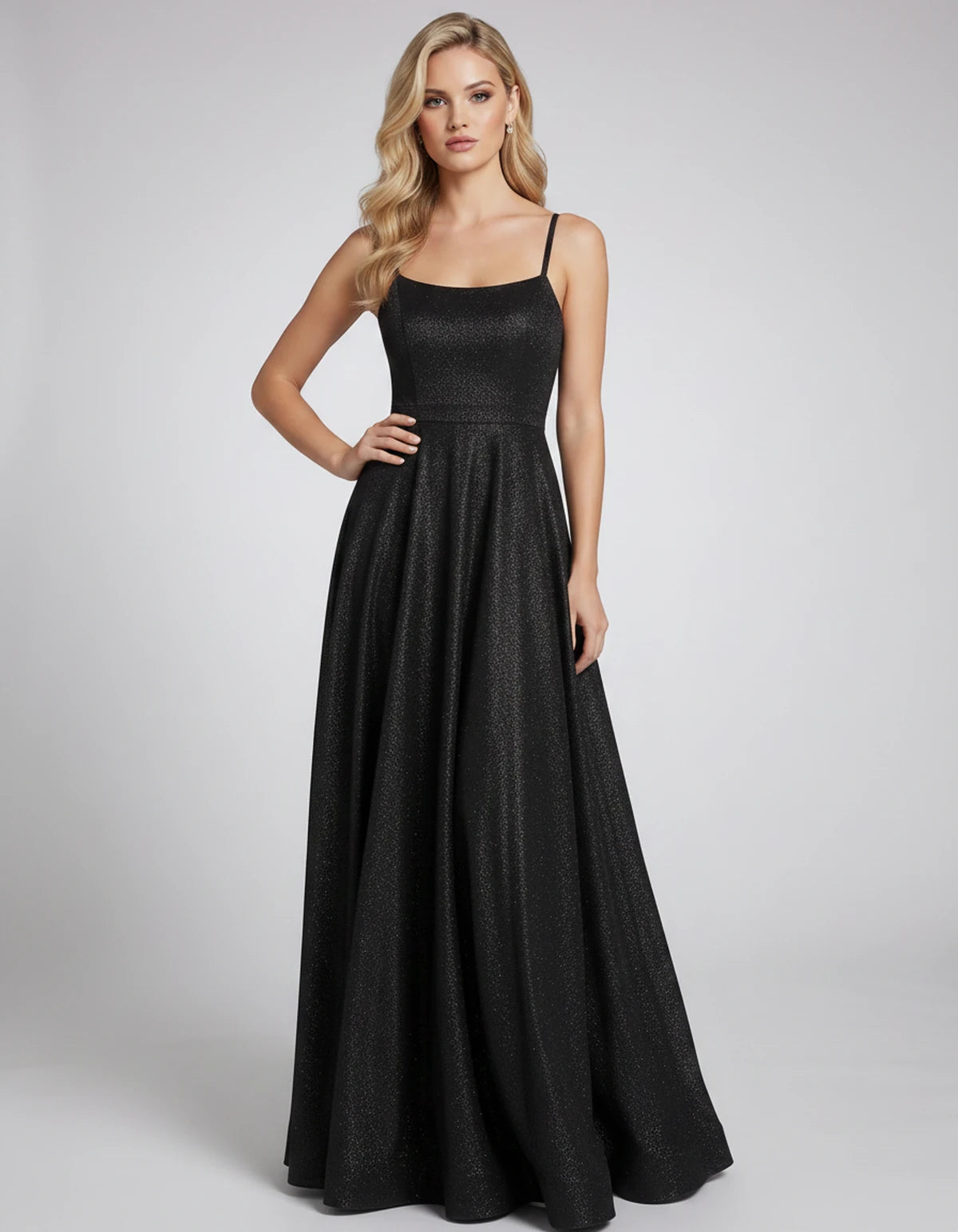 Amalfi Maxi Dress — Black | SKU: SD-51477-black-2,SD-51477-black-4,SD-51477-black-6,SD-51477-black-8,SD-51477-black-10,SD-51477-black-12,SD-51477-black-14,SD-51477-black-16,SD-51477-black-16W,SD-51477-black-18W,SD-51477-black-20W,SD-51477-black-22W