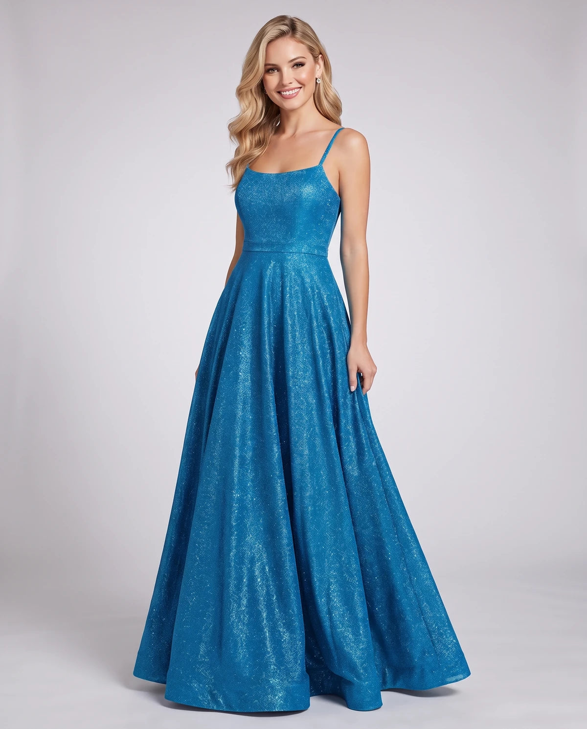 Amalfi Maxi Dress — Blue