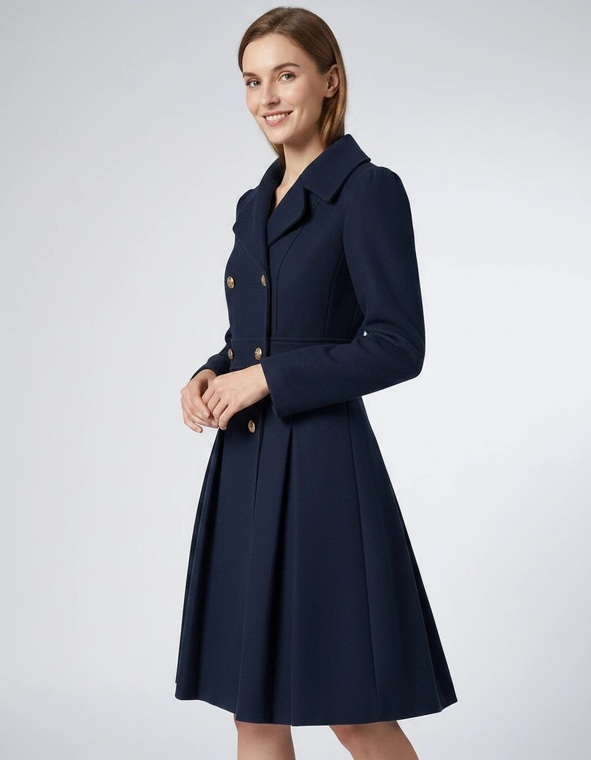 Amarante Skirt — Navy Blue