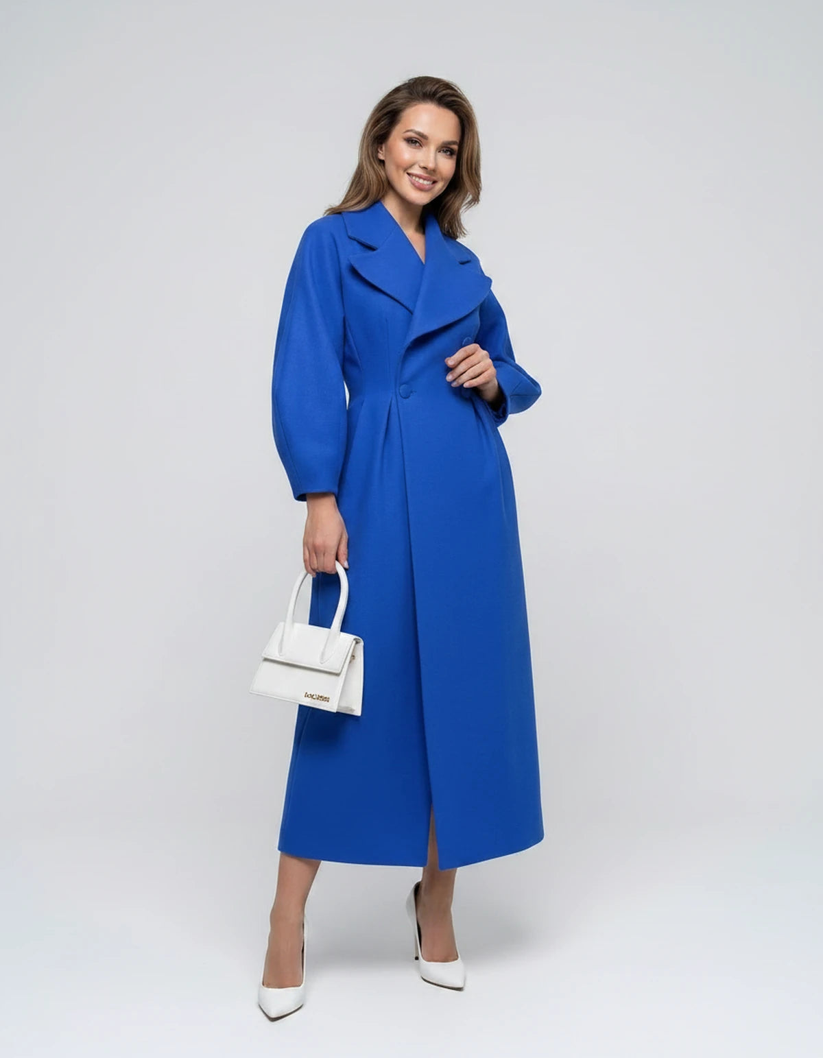 Amarante14 Coat — Blue | SKU: SD-28497-blue-XS,SD-28497-blue-S,SD-28497-blue-M,SD-28497-blue-L,SD-28497-blue-XL,SD-28497-blue-2XL