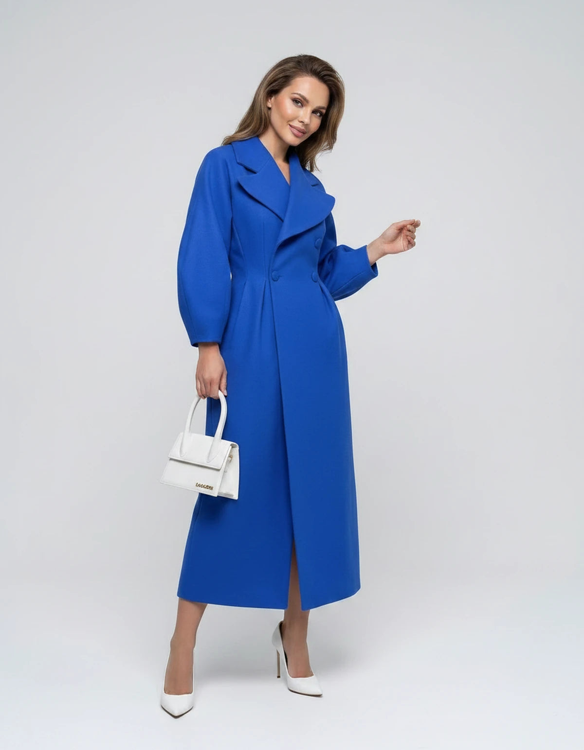Amarante14 Coat — Blue | SKU: SD-28497-blue-XS,SD-28497-blue-S,SD-28497-blue-M,SD-28497-blue-L,SD-28497-blue-XL,SD-28497-blue-2XL