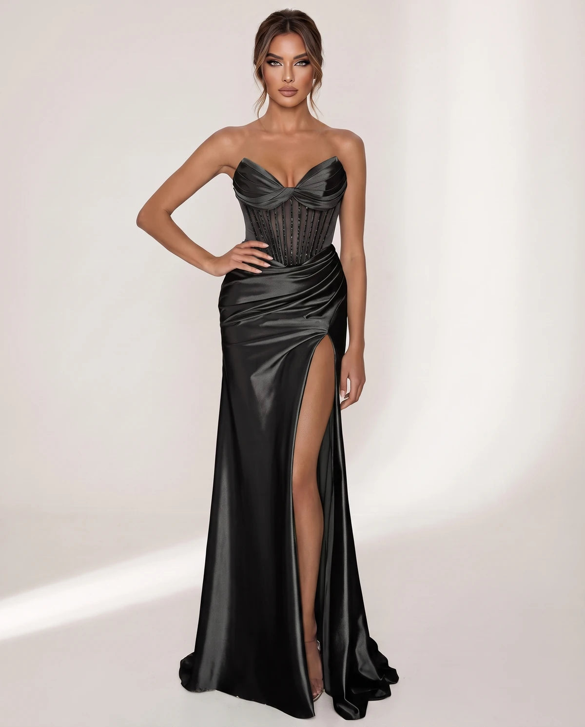 Amaranteea Maxi Dress — Black