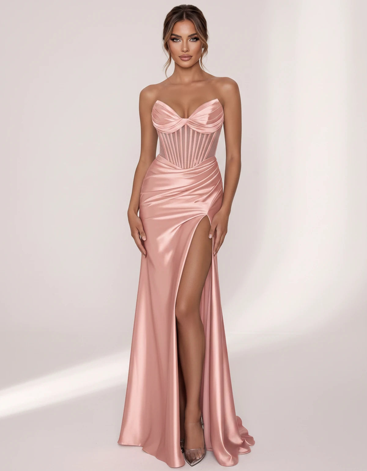 Amaranteea Maxi Dress — Blush | SKU: SD-79286-blush-2,SD-79286-blush-4,SD-79286-blush-6,SD-79286-blush-8,SD-79286-blush-10,SD-79286-blush-12,SD-79286-blush-14,SD-79286-blush-14W,SD-79286-blush-16,SD-79286-blush-16W,SD-79286-blush-18W,SD-79286-blush-20W