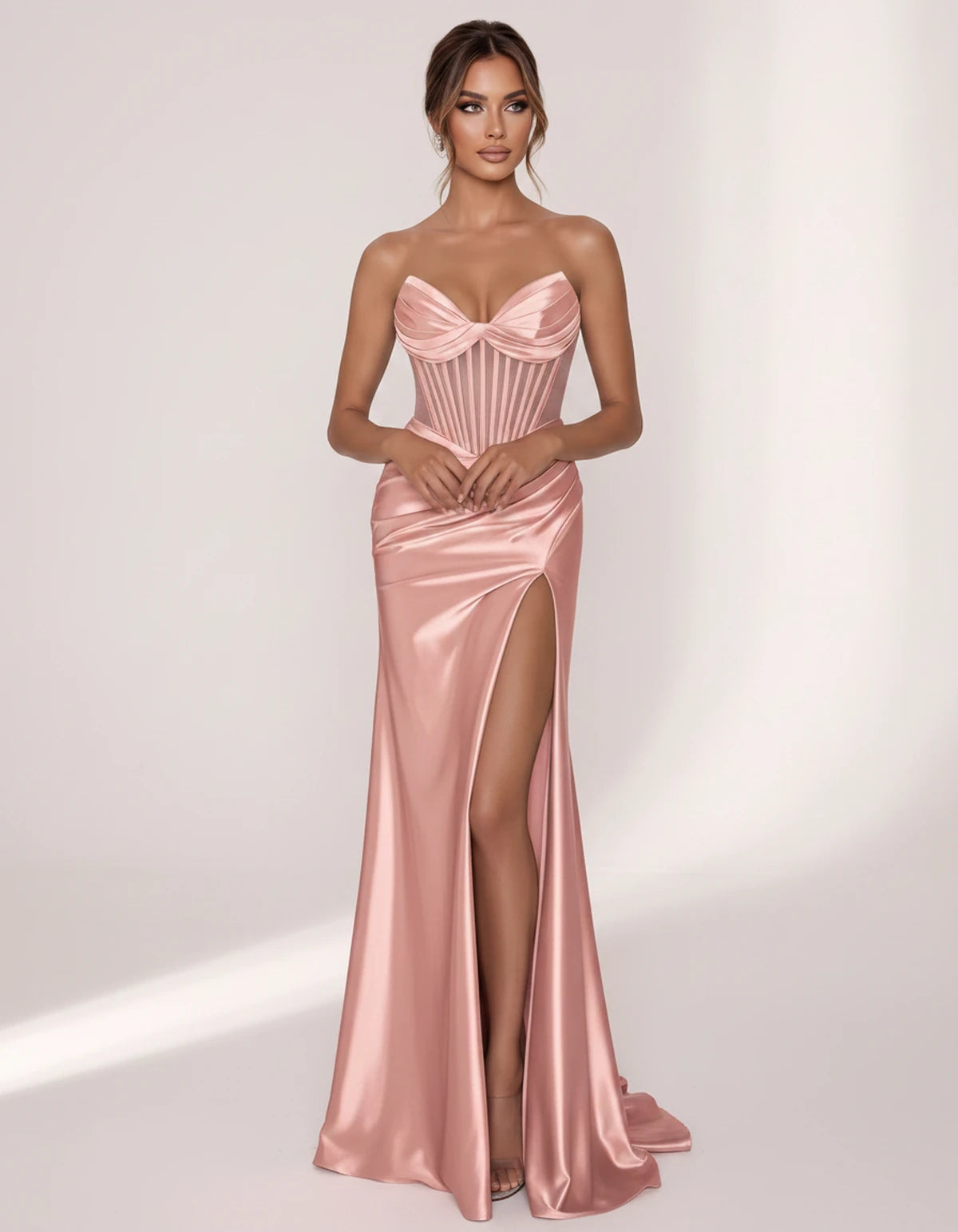 Amaranteea Maxi Dress — Blush | SKU: SD-79286-blush-2,SD-79286-blush-4,SD-79286-blush-6,SD-79286-blush-8,SD-79286-blush-10,SD-79286-blush-12,SD-79286-blush-14,SD-79286-blush-14W,SD-79286-blush-16,SD-79286-blush-16W,SD-79286-blush-18W,SD-79286-blush-20W