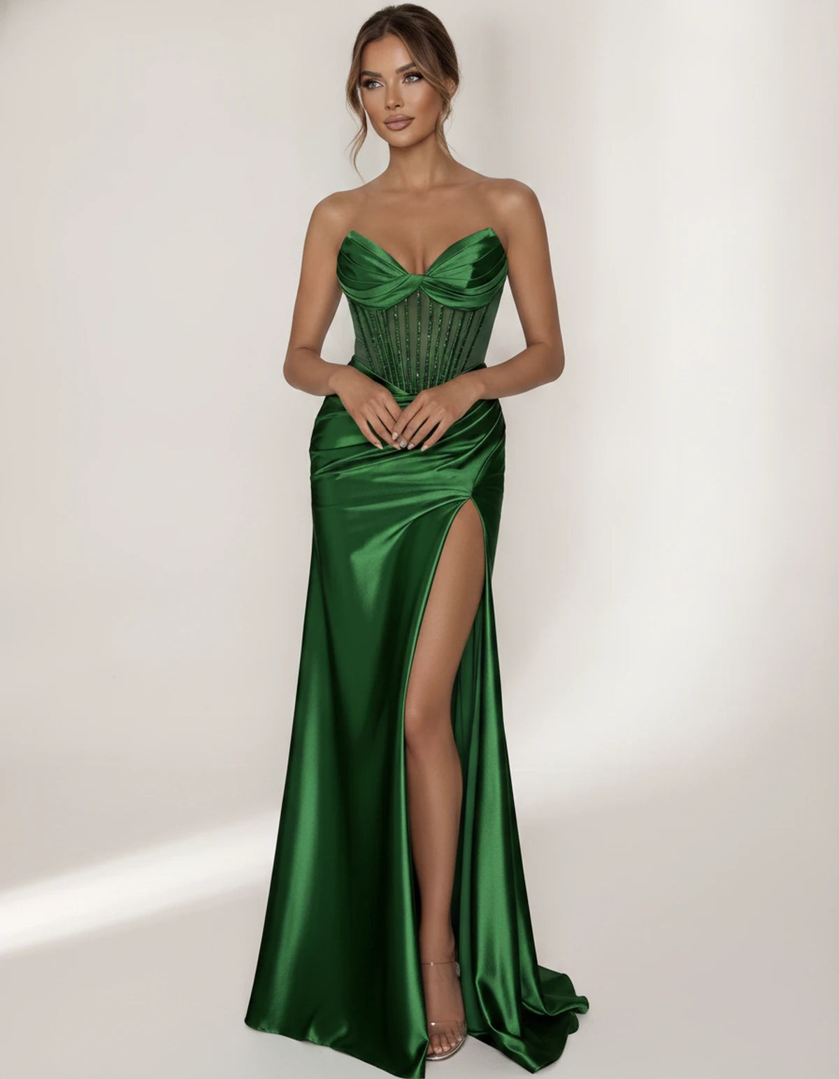 Amaranteea Maxi Dress — Emerald | SKU: SD-79286-emerald-2,SD-79286-emerald-4,SD-79286-emerald-6,SD-79286-emerald-8,SD-79286-emerald-10,SD-79286-emerald-12,SD-79286-emerald-14,SD-79286-emerald-14W,SD-79286-emerald-16,SD-79286-emerald-16W,SD-79286-emerald-18W,SD-79286-emerald-20W