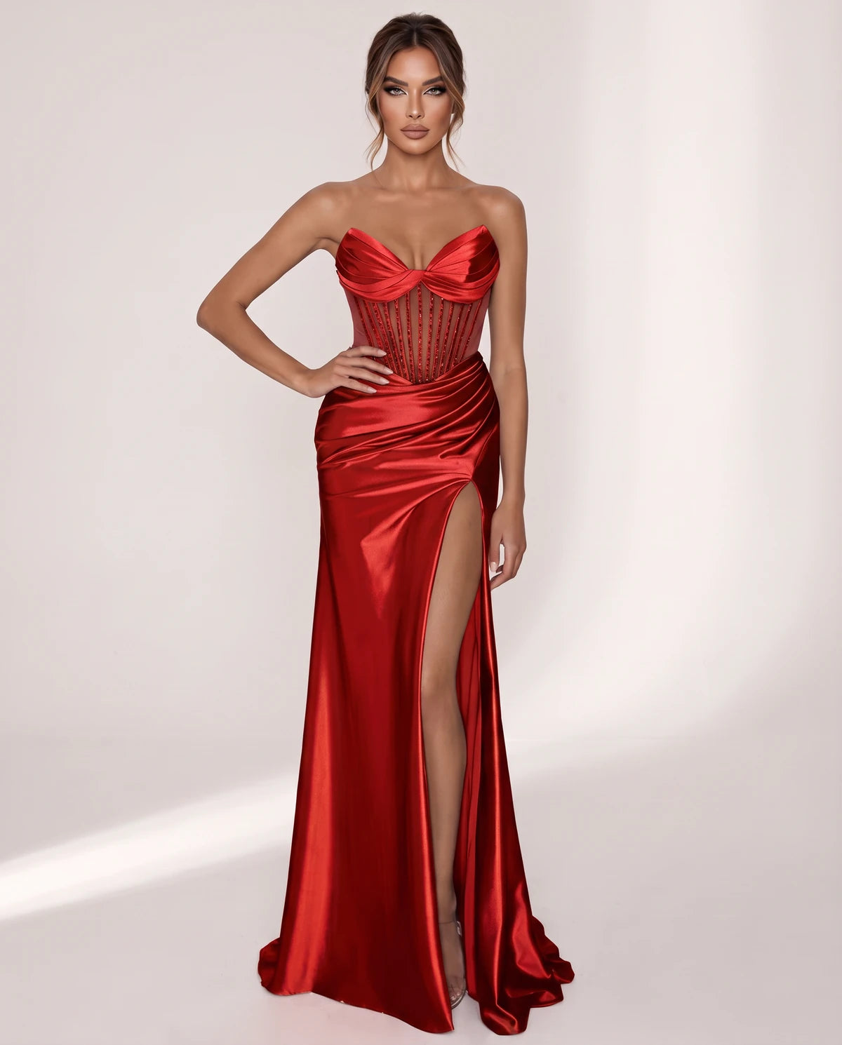 Amaranteea Maxi Dress — Red