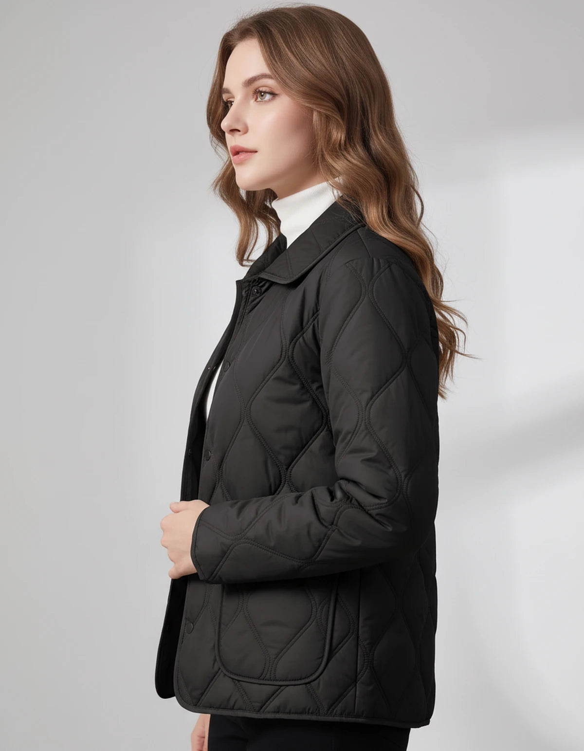 Amarantelle Coat — Black | SKU: SD-42149-black-XS,SD-42149-black-S,SD-42149-black-M,SD-42149-black-L,SD-42149-black-XL,SD-42149-black-2XL