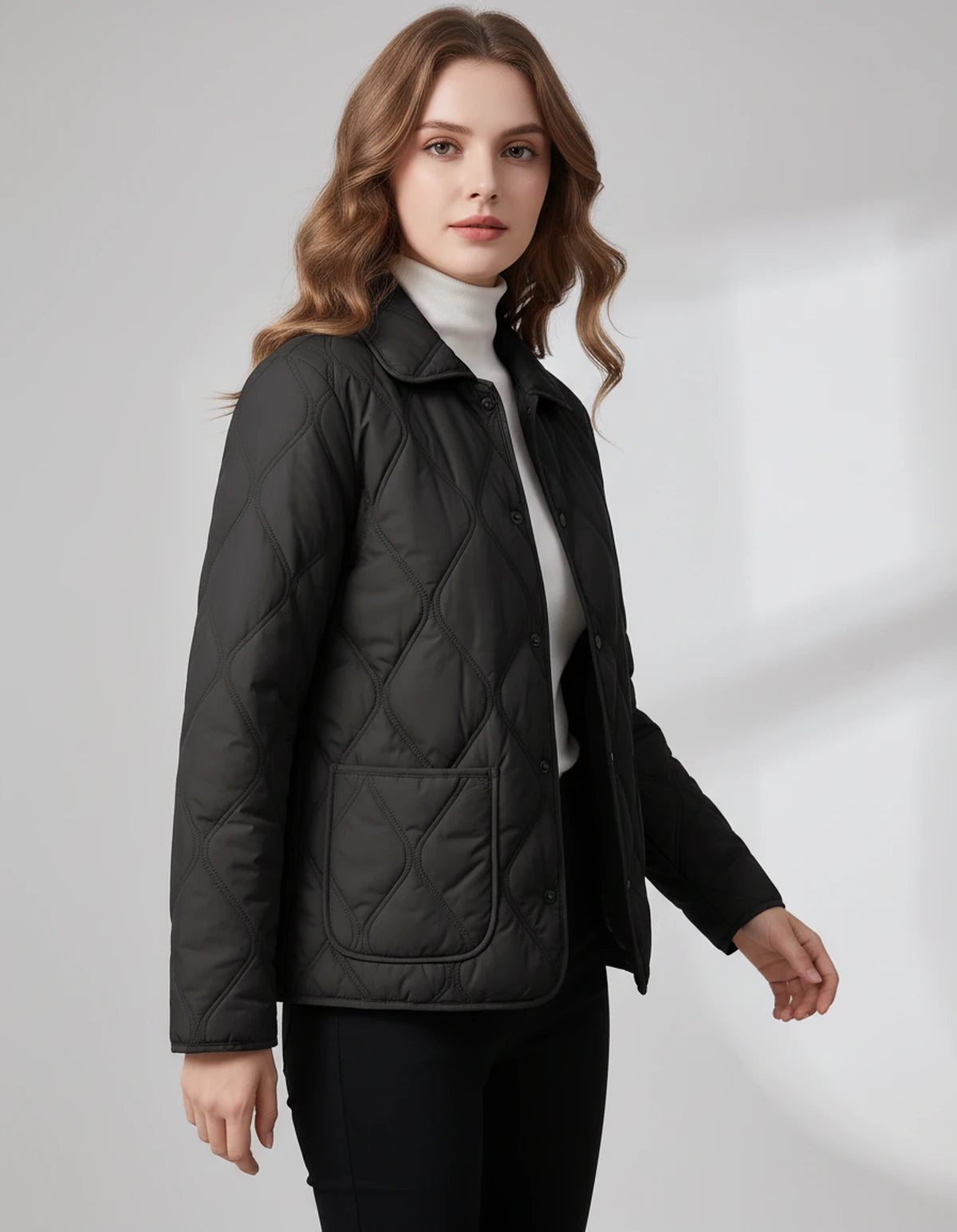 Amarantelle Coat — Black | SKU: SD-42149-black-XS,SD-42149-black-S,SD-42149-black-M,SD-42149-black-L,SD-42149-black-XL,SD-42149-black-2XL