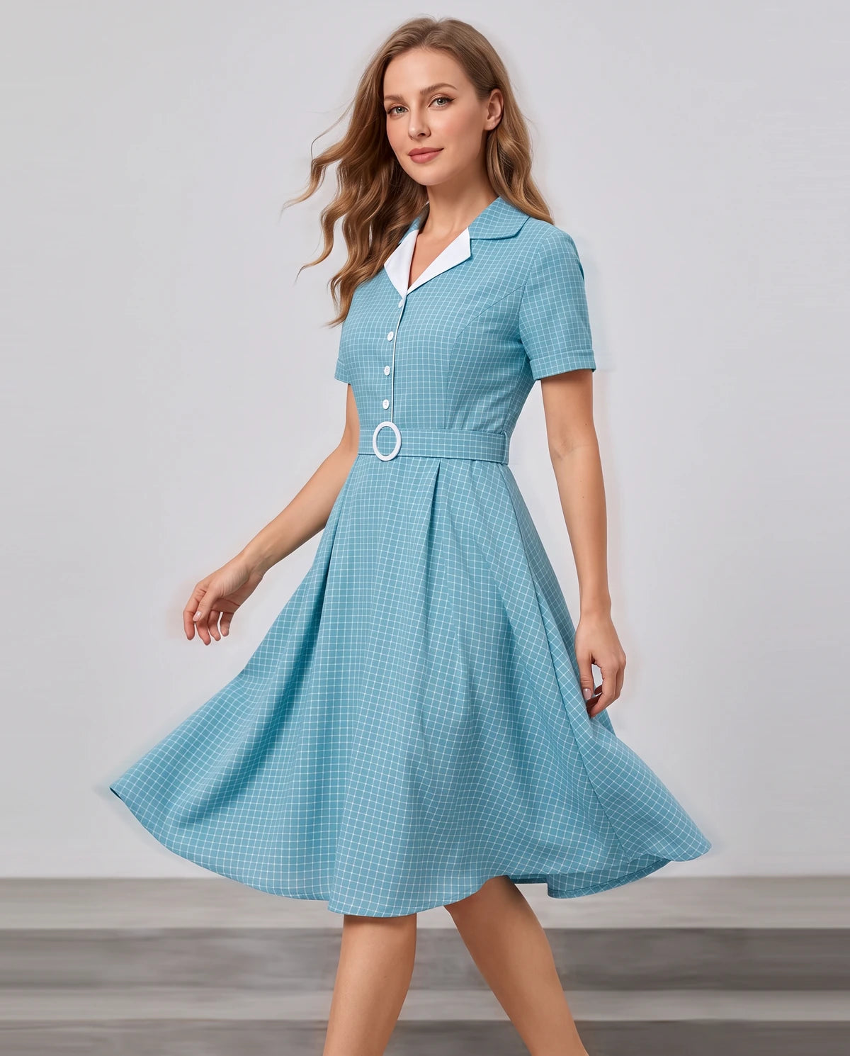 Amarantelle Midi Dresses — 01 | SKU: SD-53987-01-XS,SD-53987-01-S,SD-53987-01-M,SD-53987-01-L,SD-53987-01-XL,SD-53987-01-2XL