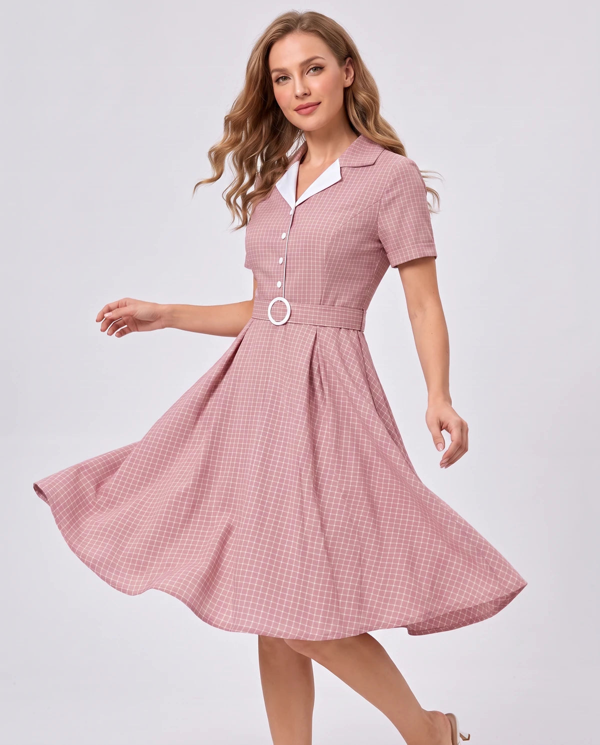 Amarantelle Midi Dresses — 02 | SKU: SD-53987-02-XS,SD-53987-02-S,SD-53987-02-M,SD-53987-02-L,SD-53987-02-XL,SD-53987-02-2XL