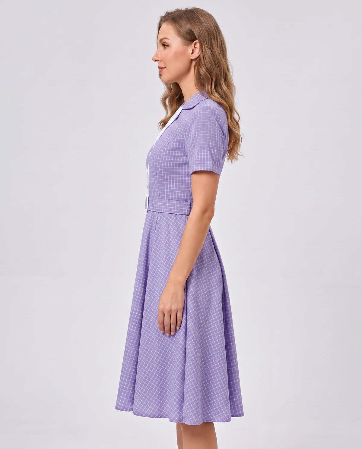 Amarantelle Midi Dresses — 04 | SKU: SD-53987-04-XS,SD-53987-04-S,SD-53987-04-M,SD-53987-04-L,SD-53987-04-XL,SD-53987-04-2XL