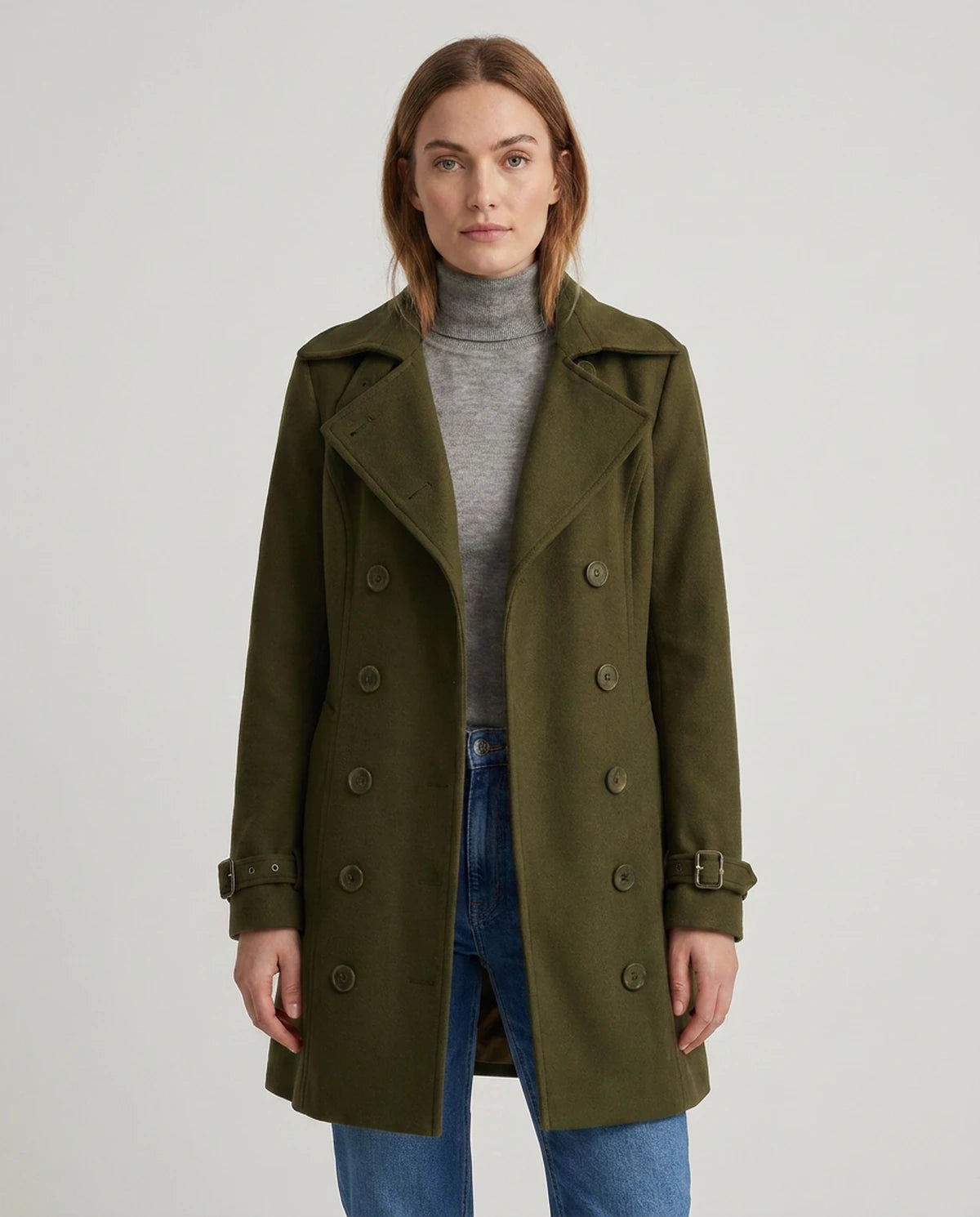 Amarantera Coat — Army Green
