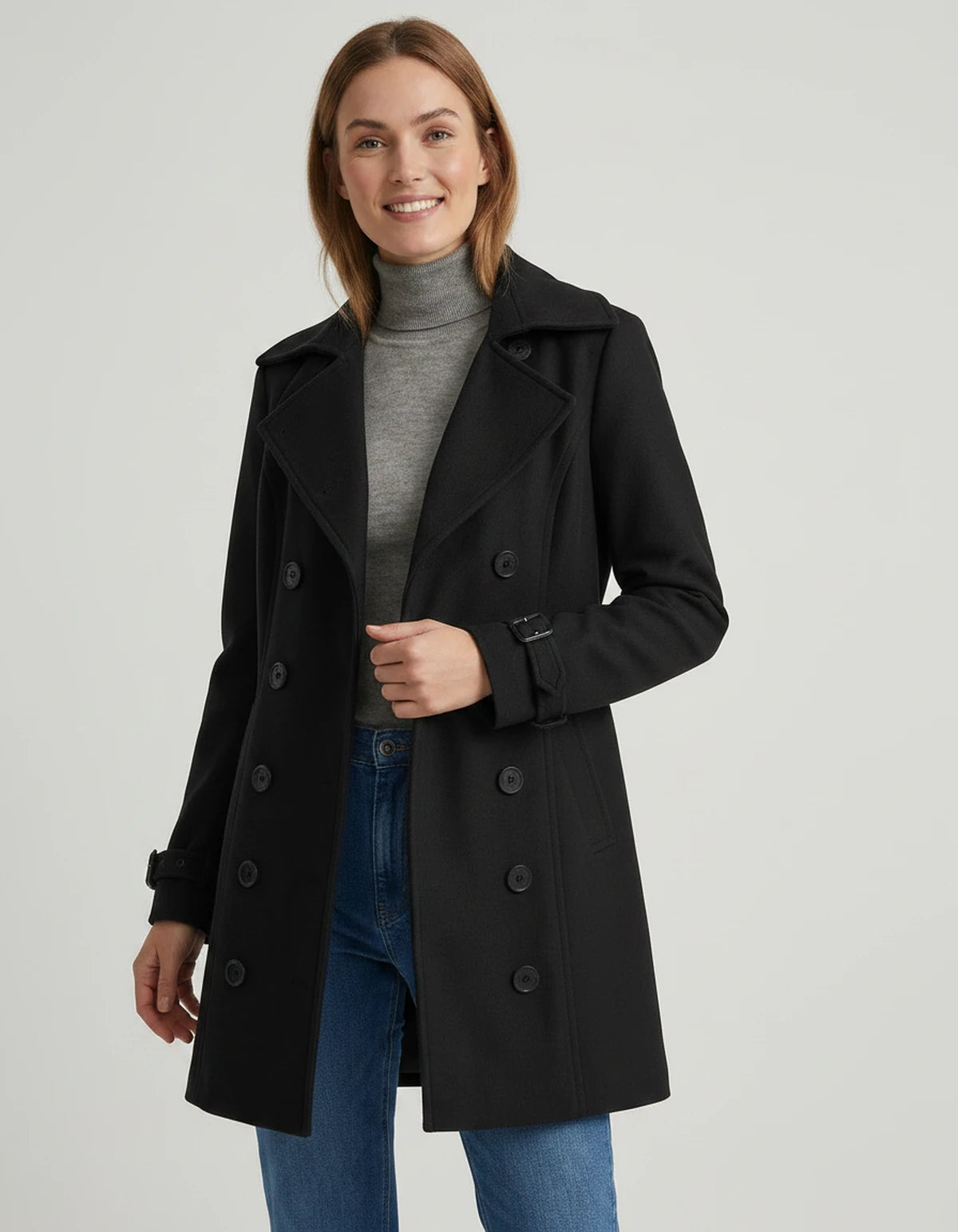 Amarantera Coat — Black | SKU: SD-71956-black-XS,SD-71956-black-S,SD-71956-black-M,SD-71956-black-L,SD-71956-black-XL,SD-71956-black-2XL