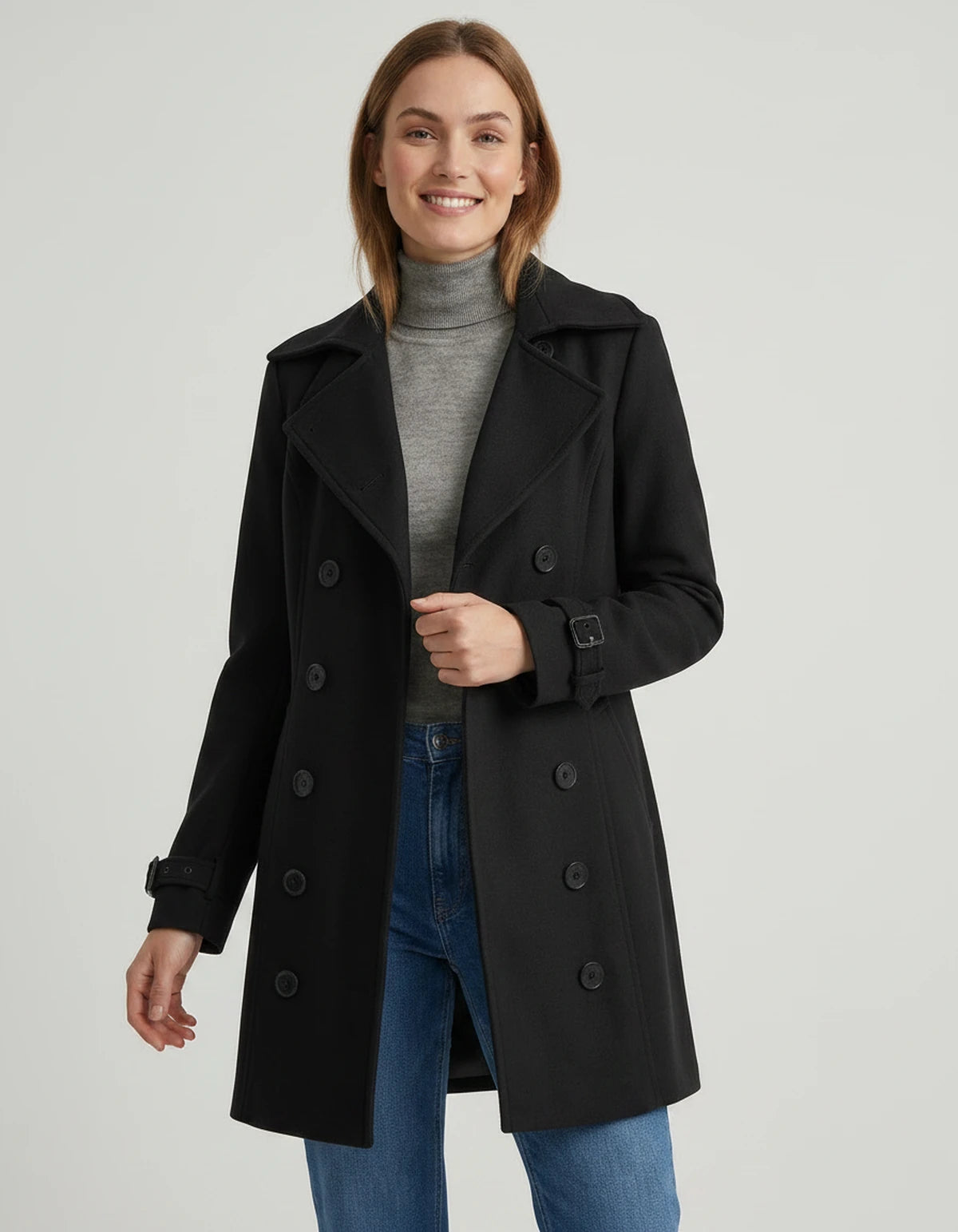 Amarantera Coat — Black | SKU: SD-71956-black-XS,SD-71956-black-S,SD-71956-black-M,SD-71956-black-L,SD-71956-black-XL,SD-71956-black-2XL