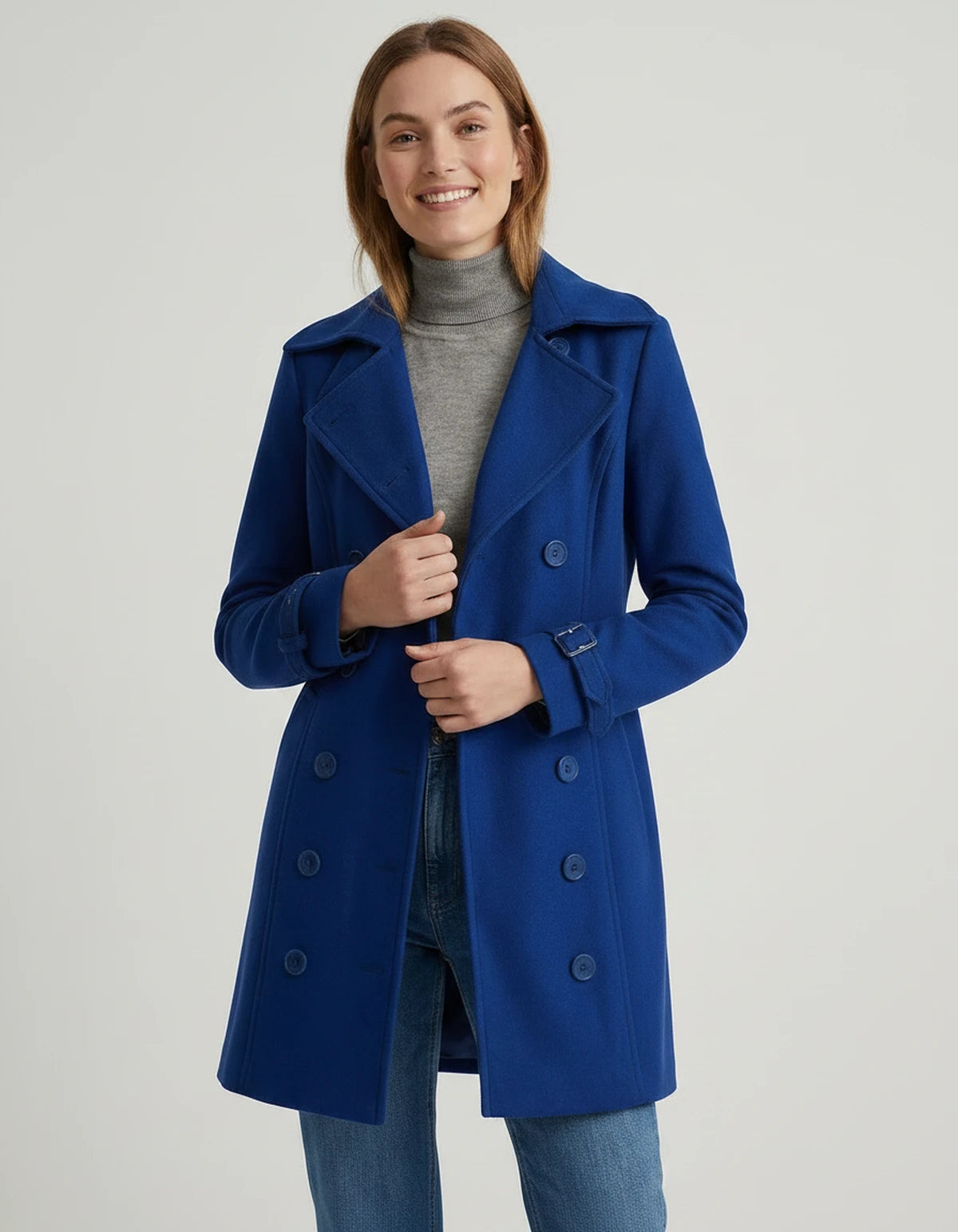 Amarantera Coat — Blue | SKU: SD-71956-blue-XS,SD-71956-blue-S,SD-71956-blue-M,SD-71956-blue-L,SD-71956-blue-XL,SD-71956-blue-2XL