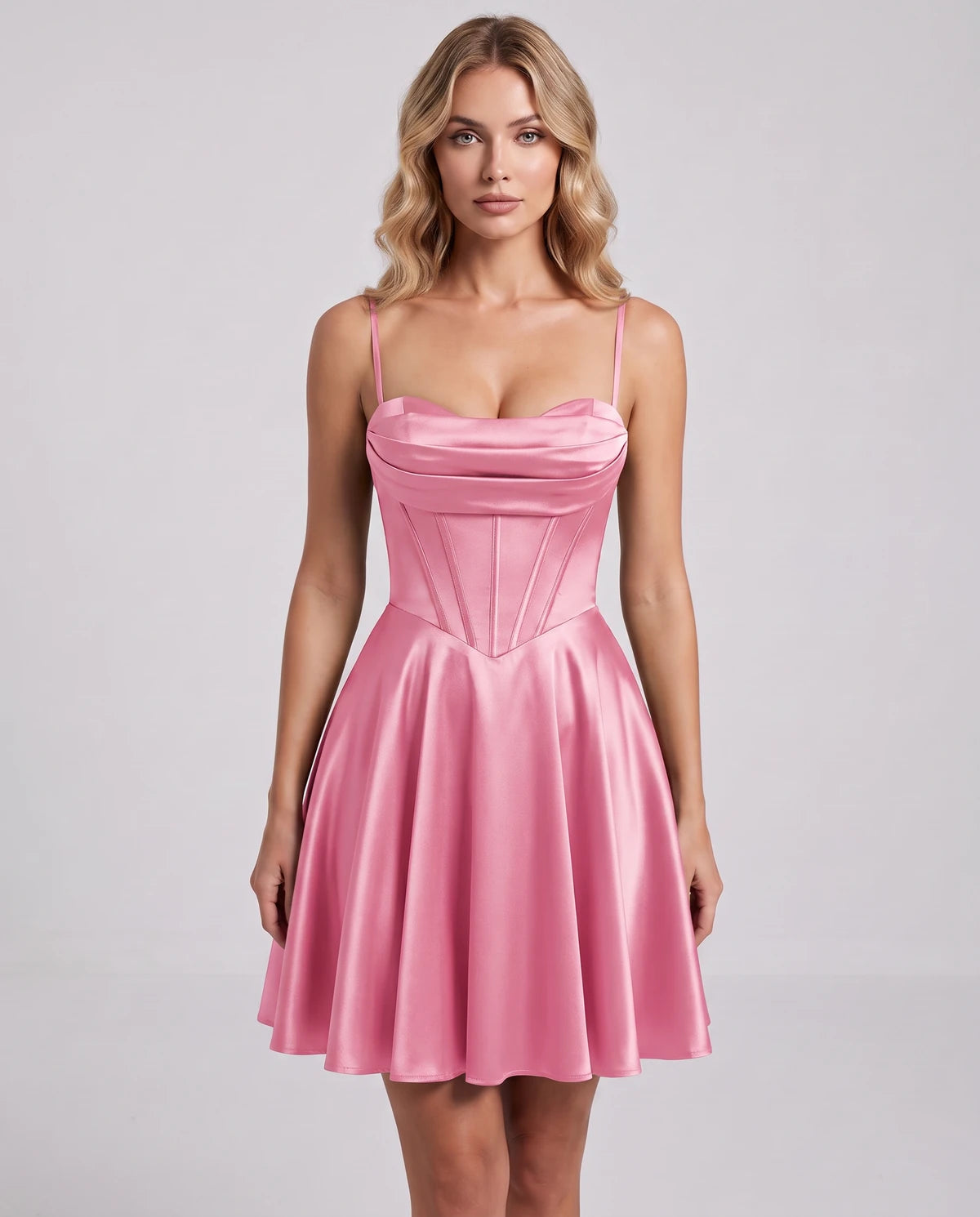 Ambrosia Mini Dress — Pink